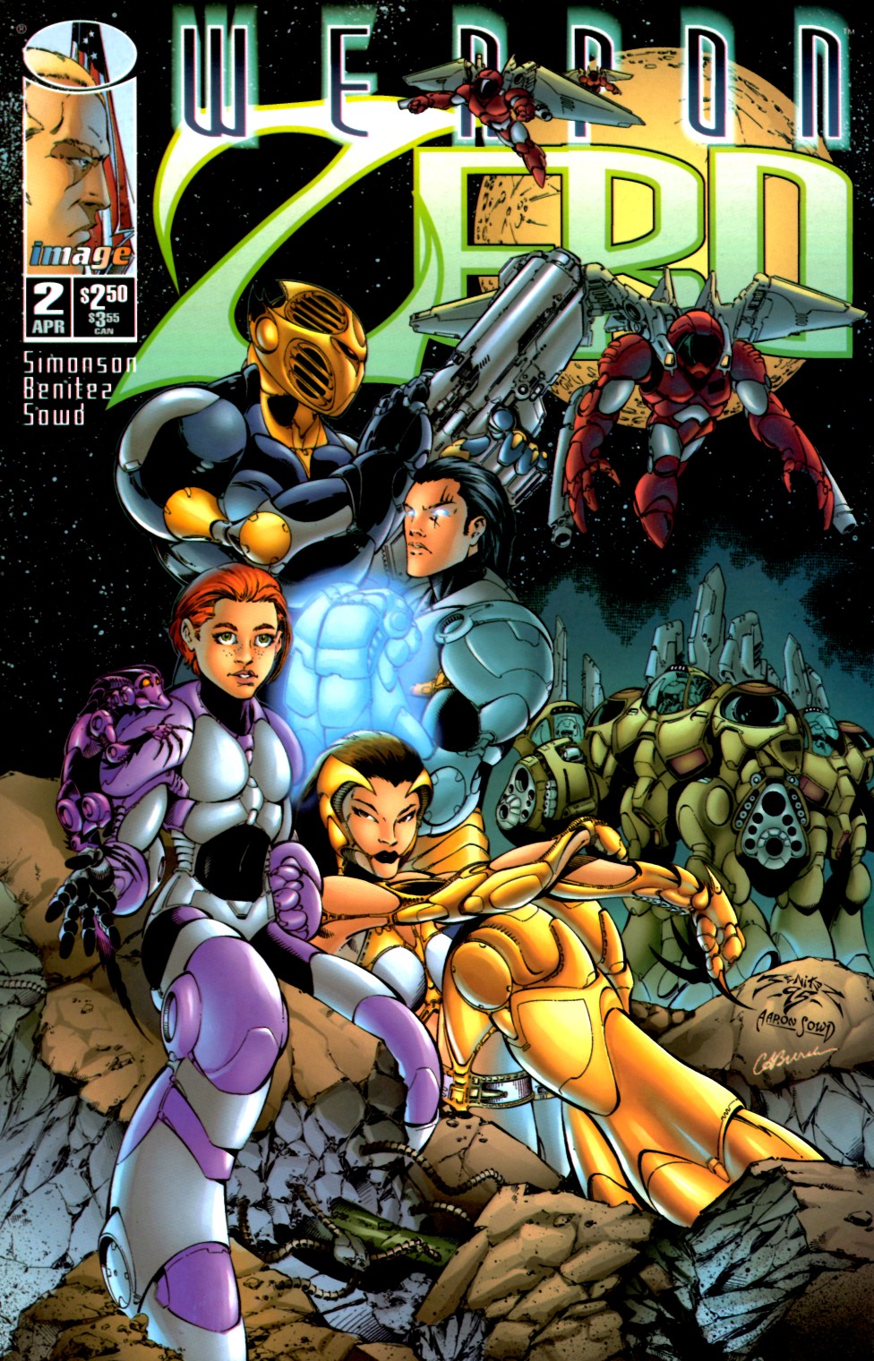 Read online Weapon Zero comic -  Issue #2 - 1