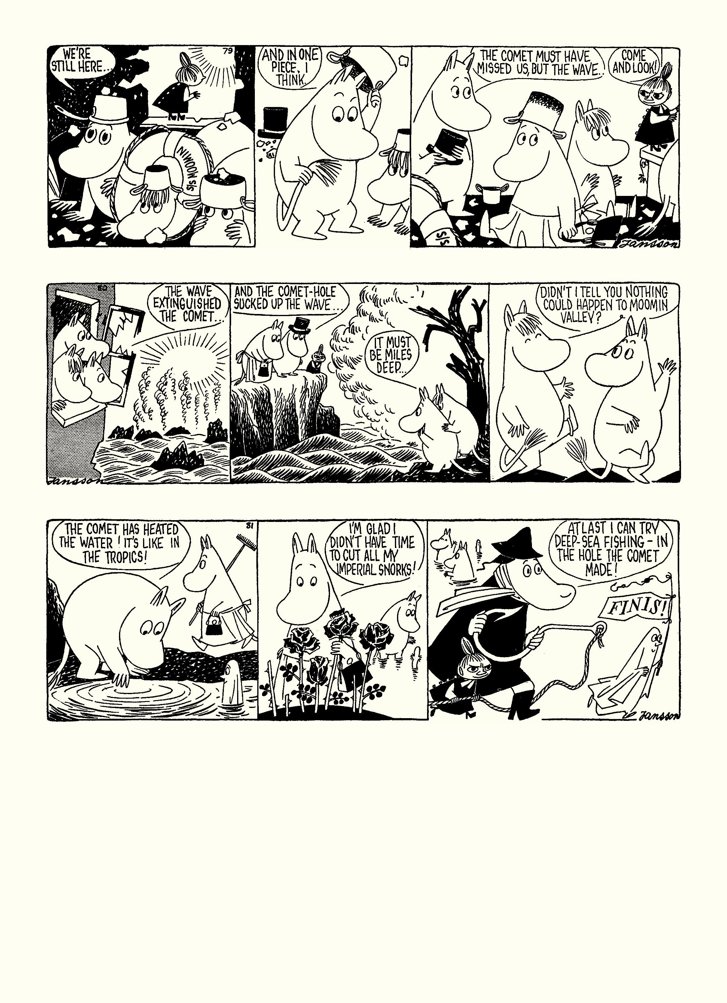 Read online Moomin: The Complete Tove Jansson Comic Strip comic -  Issue # TPB 4 - 78