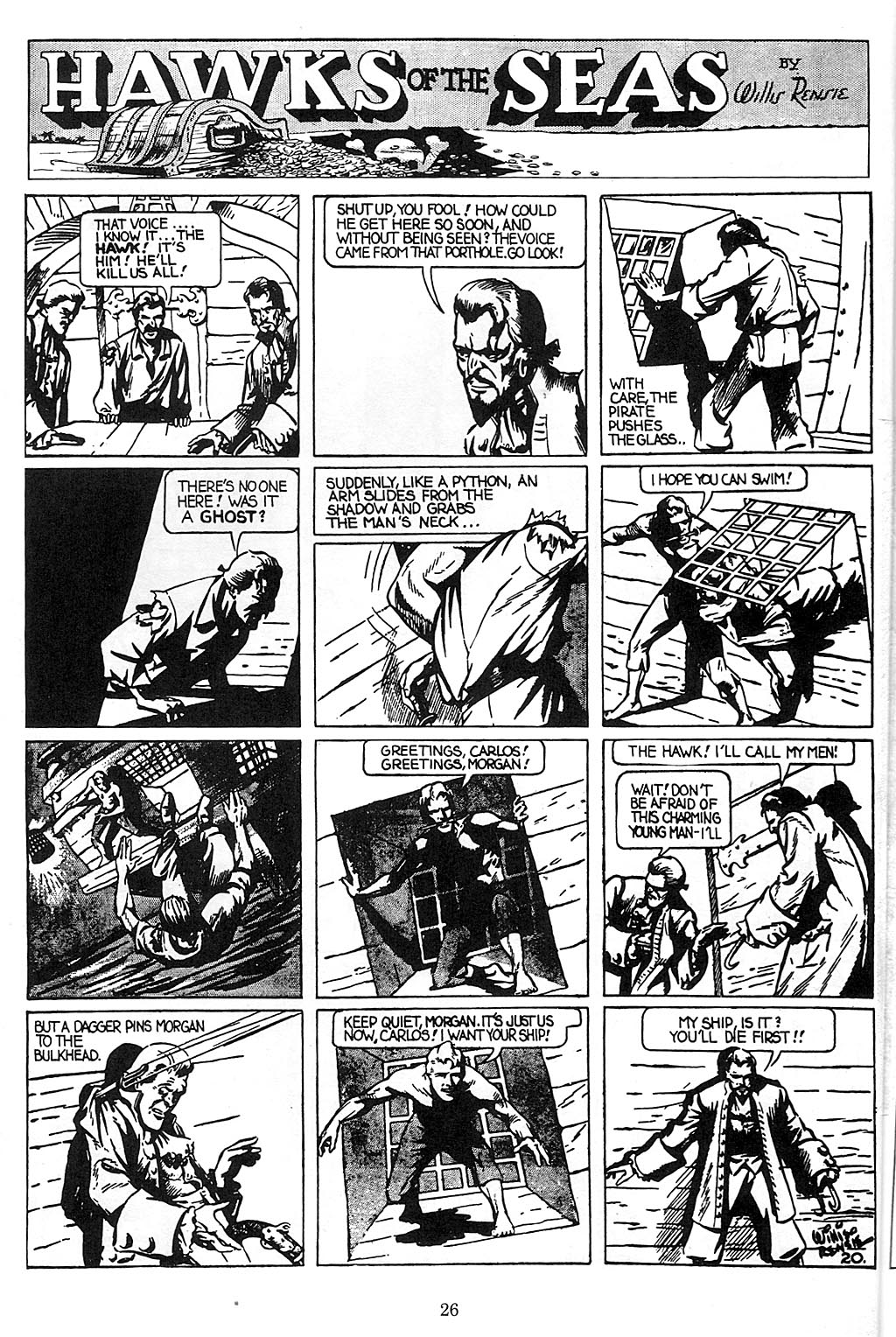 Read online Will Eisner's Hawks of the Seas comic -  Issue # TPB - 27