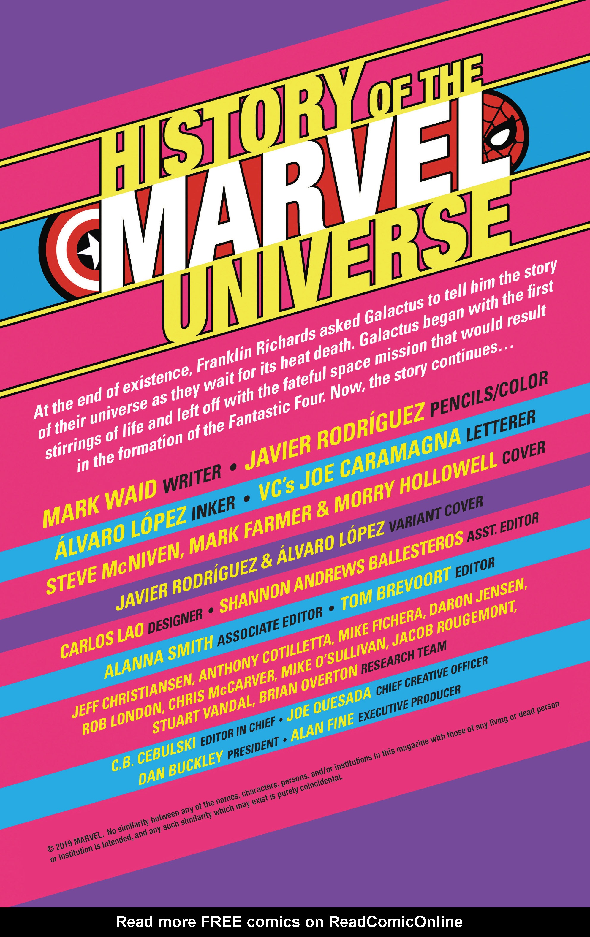 Read online History of the Marvel Universe (2019) comic -  Issue #3 - 2