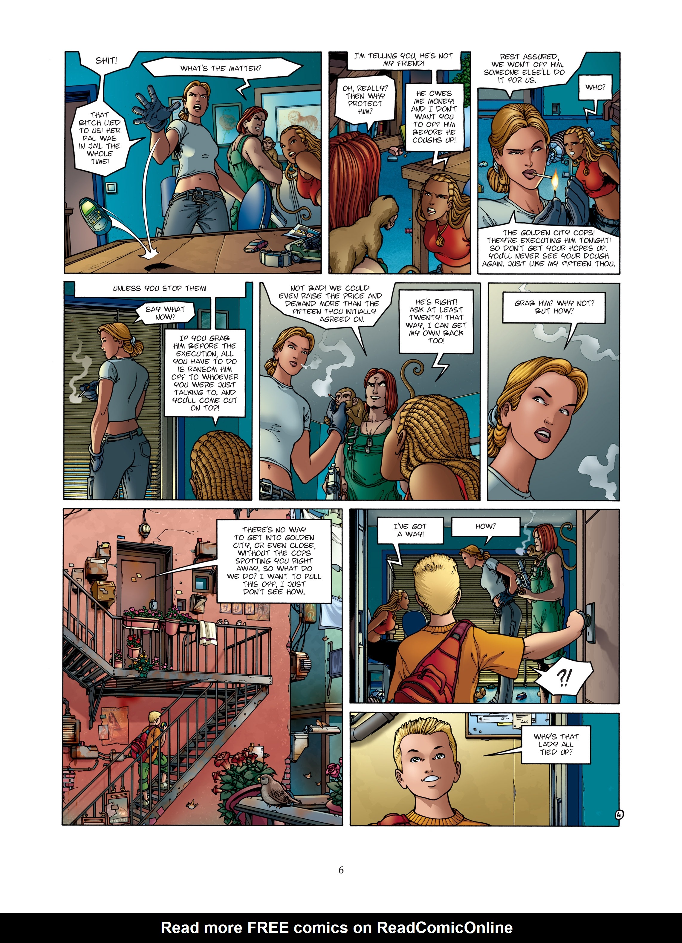 Read online Golden City comic -  Issue #6 - 6