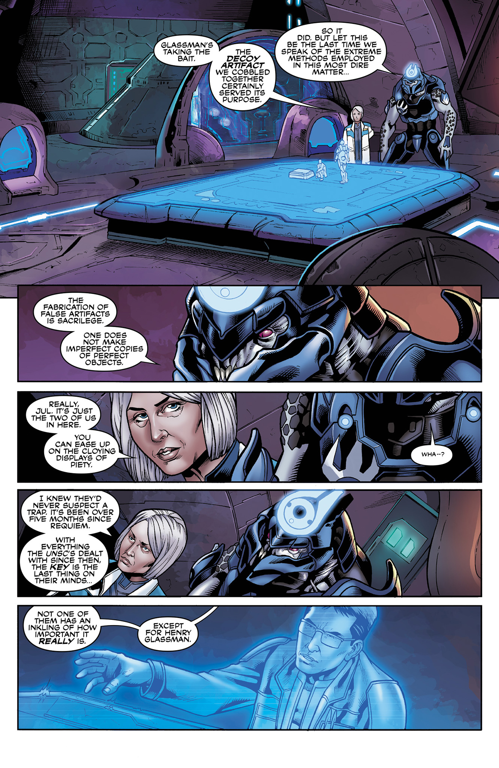 Read online Halo: Escalation comic -  Issue #14 - 11