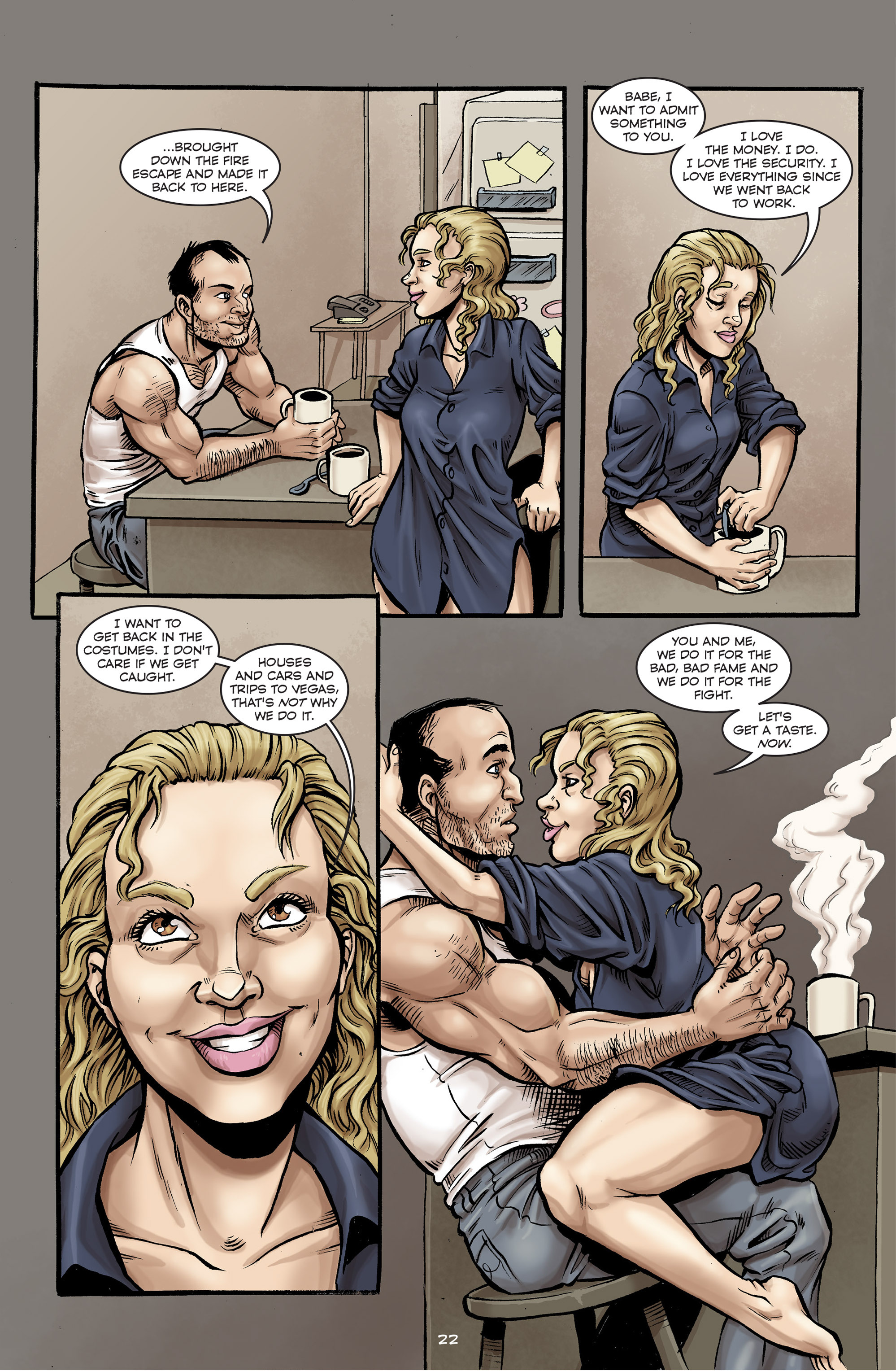 Read online Unmasked comic -  Issue #2 - 24