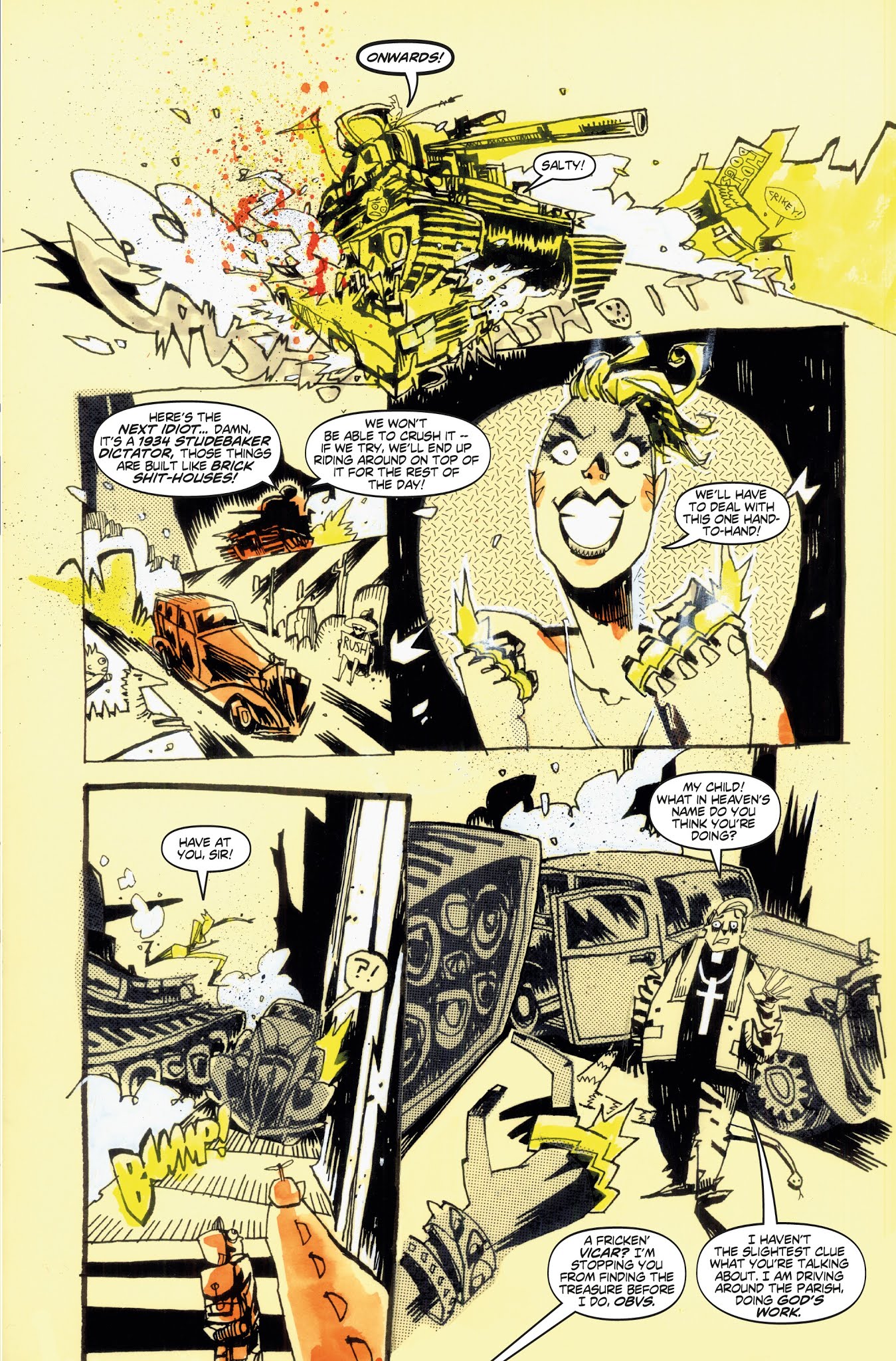 Read online Tank Girl: All Stars comic -  Issue #3 - 9