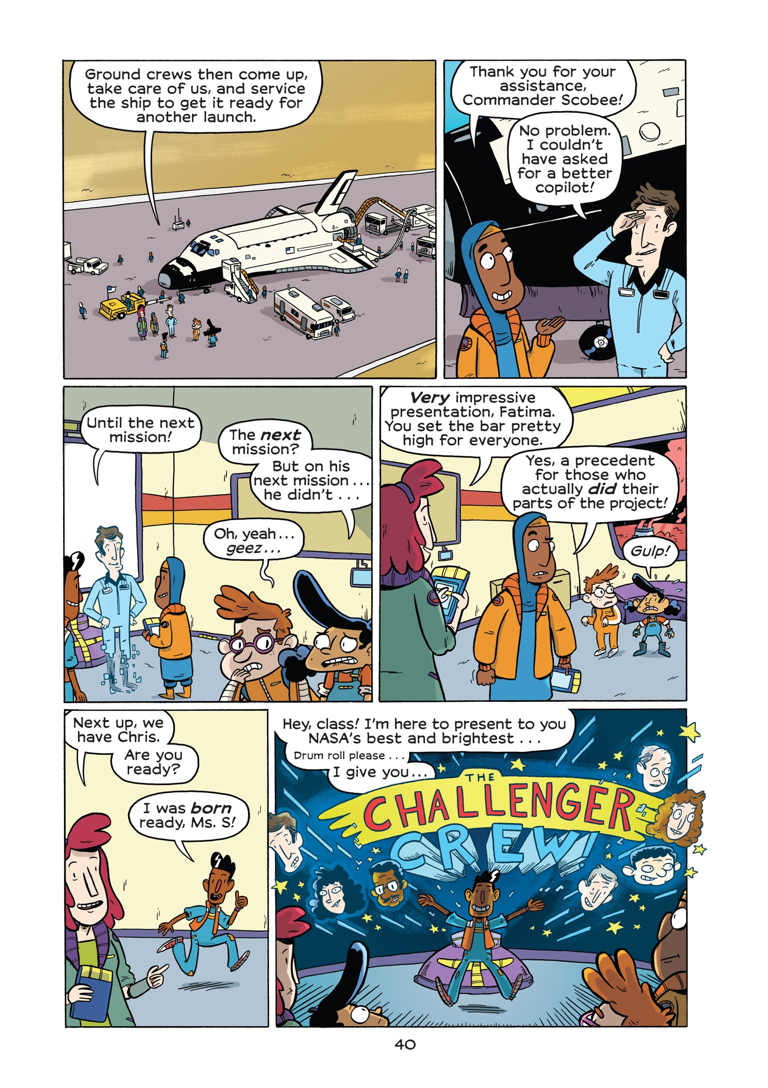 Read online History Comics comic -  Issue # The Challenger Disaster: Tragedy in the Skies - 46