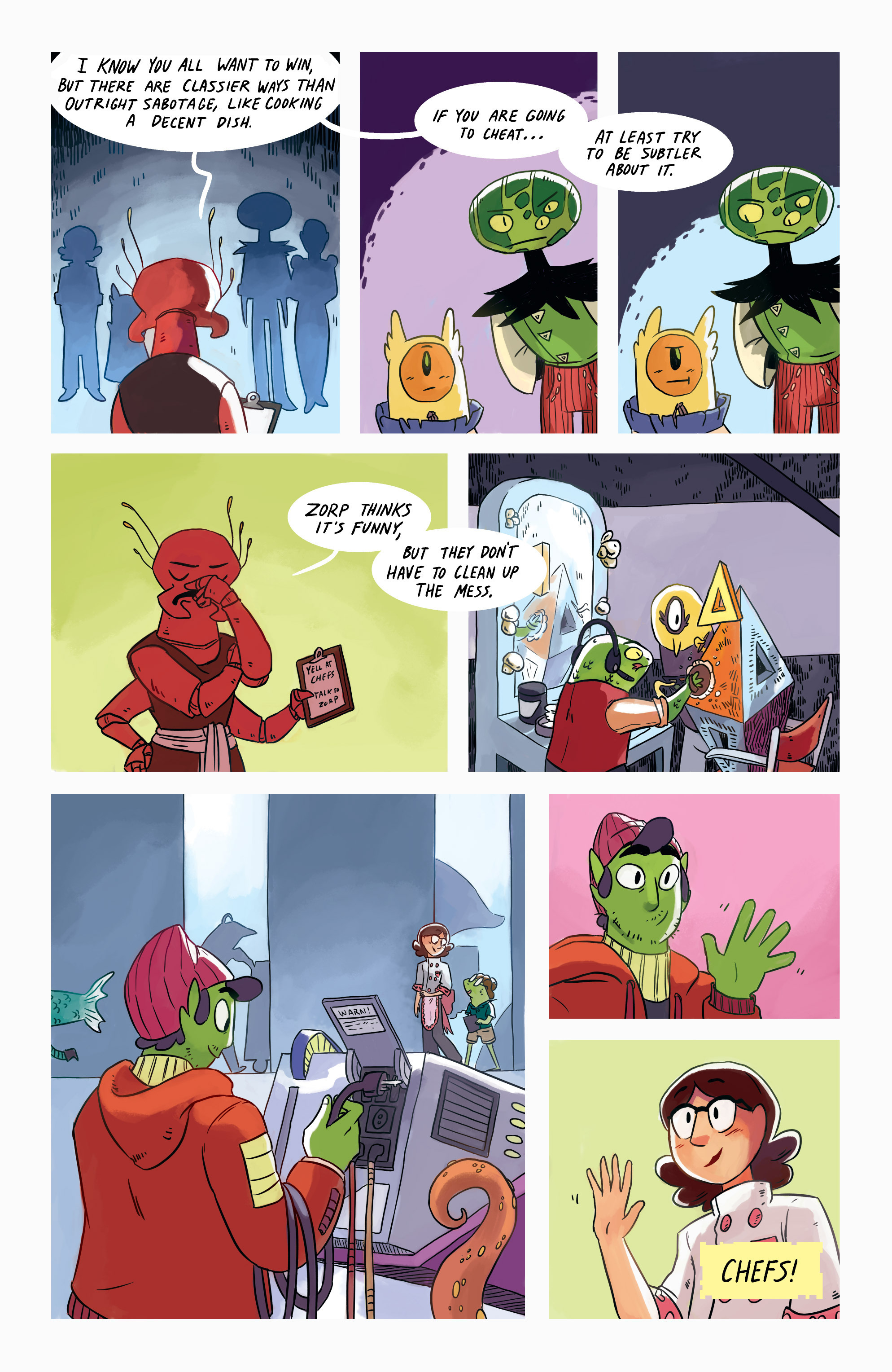 Read online Space Battle Lunchtime comic -  Issue #3 - 9
