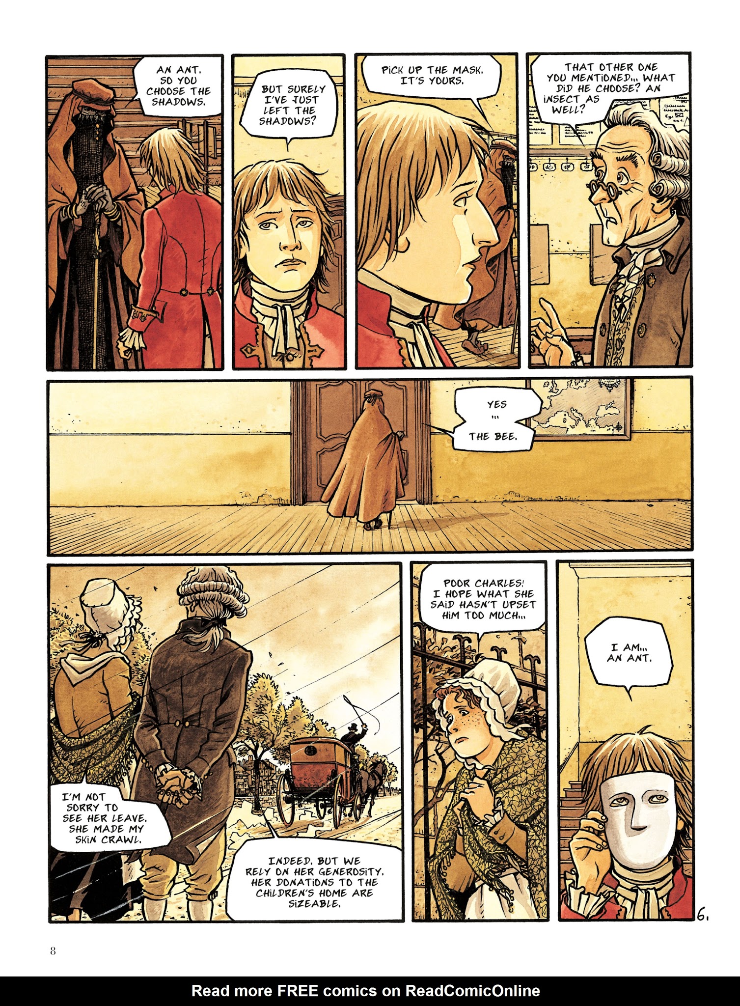 Read online Game of Masks comic -  Issue #1 - 10