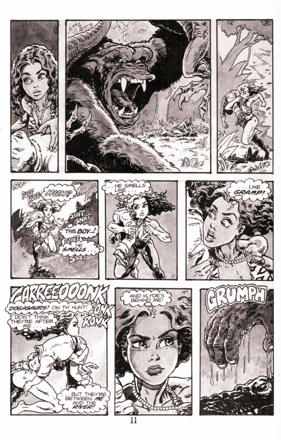 Read online Cavewoman comic -  Issue #5 - 12