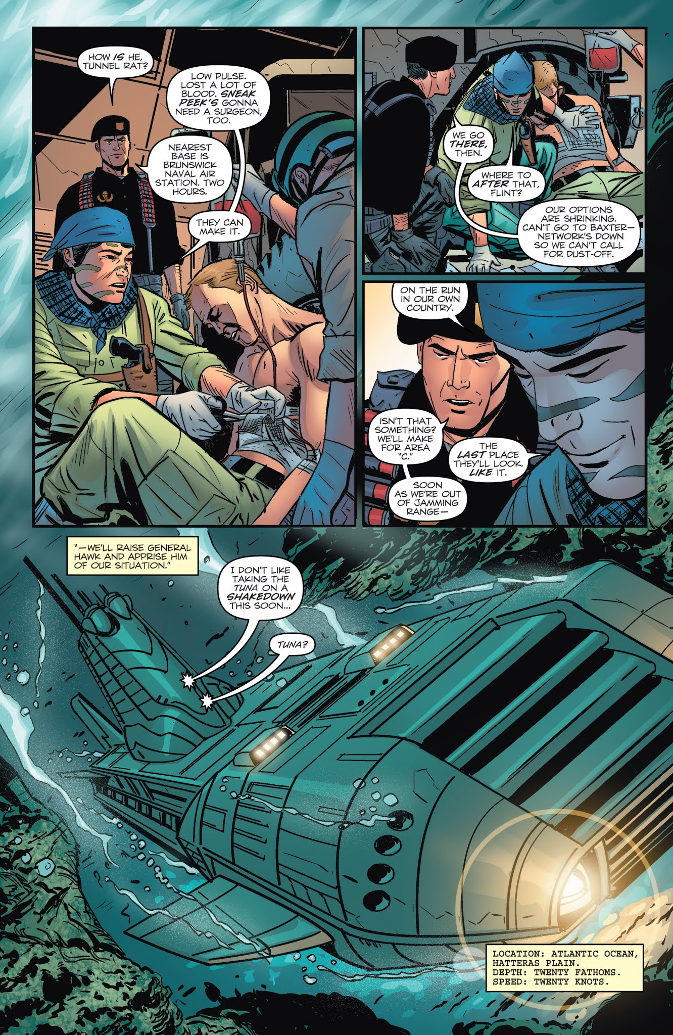 Read online G.I. Joe: The IDW Collection comic -  Issue # TPB 7 - 105