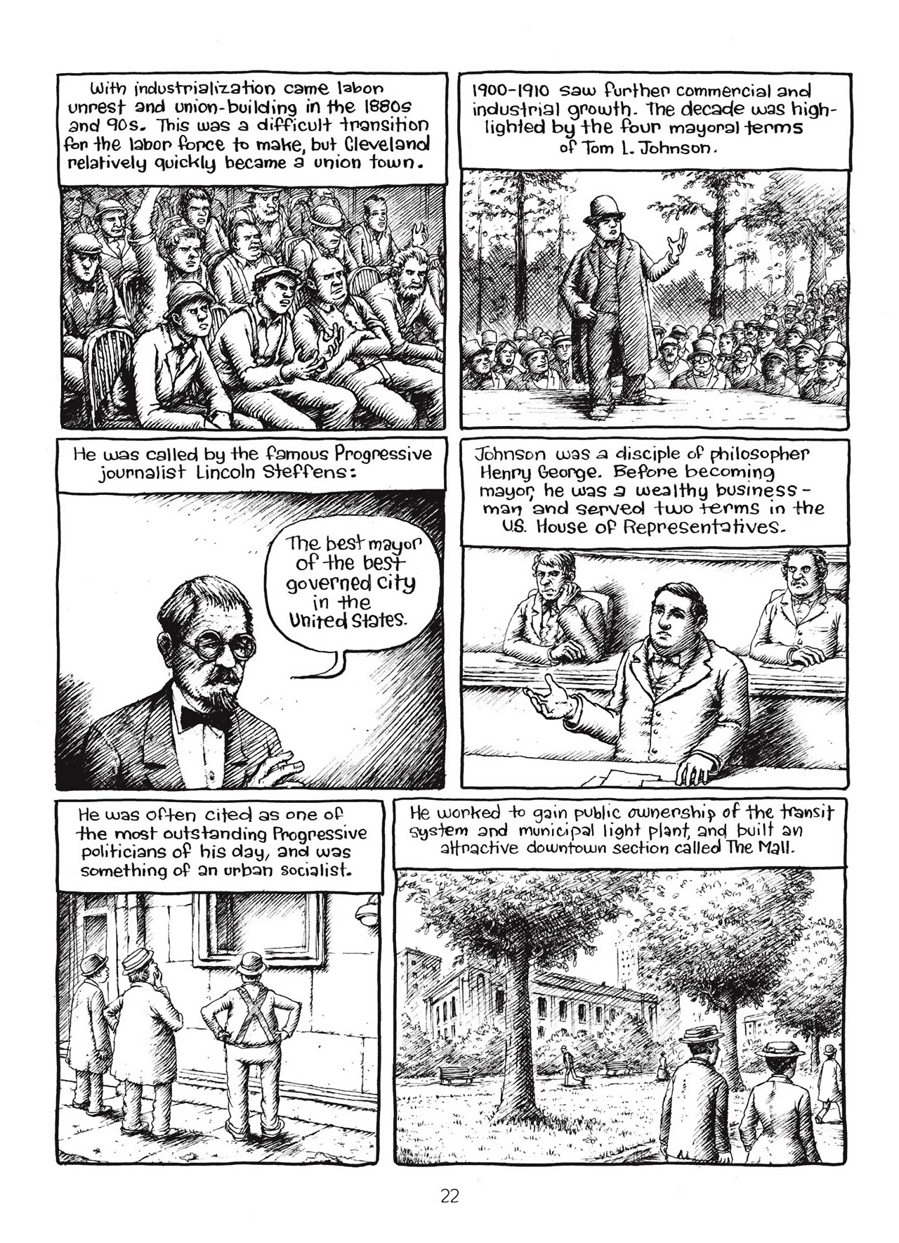 Read online Harvey Pekar's Cleveland comic -  Issue # TPB - 23