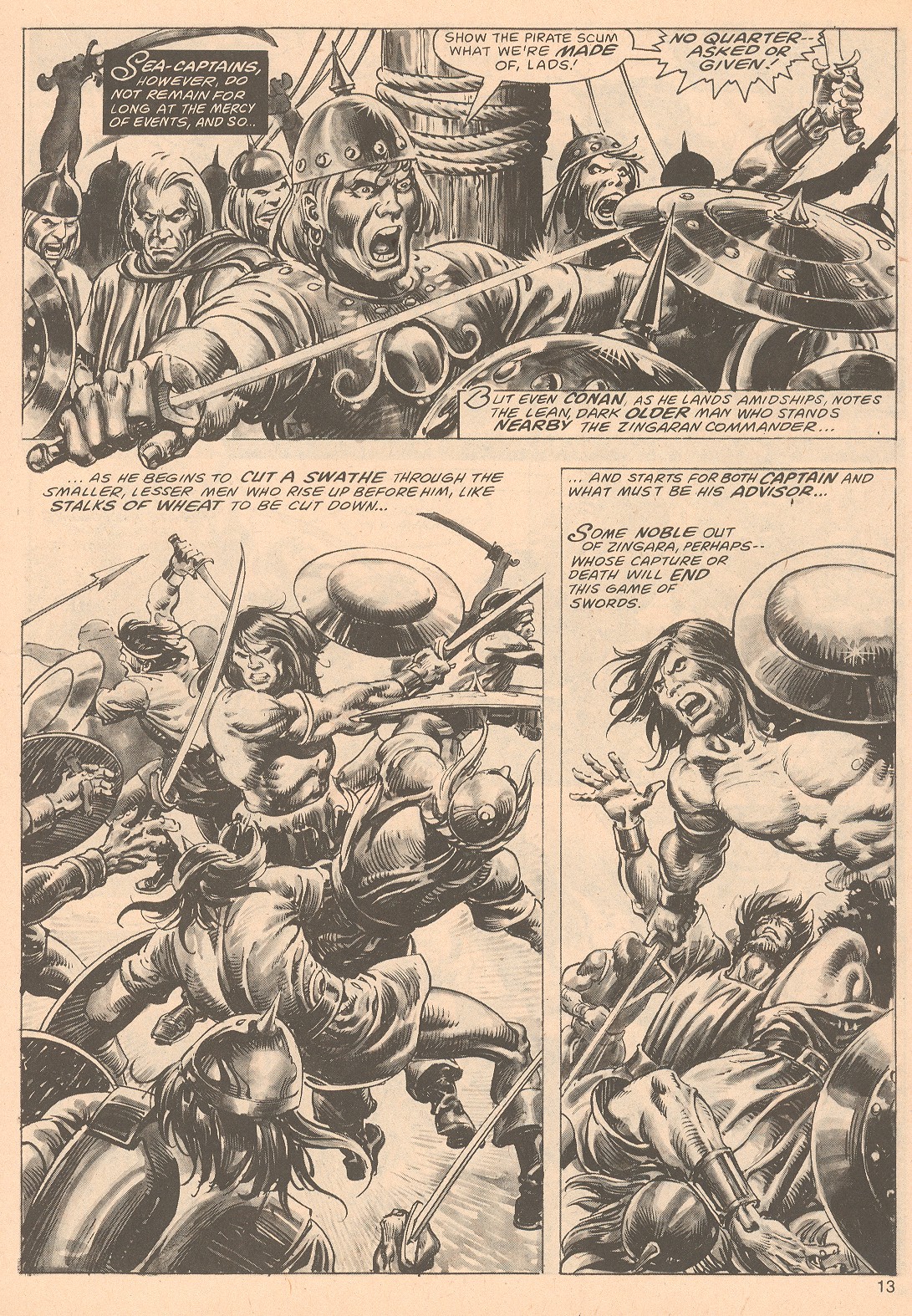 Read online The Savage Sword Of Conan comic -  Issue #67 - 13