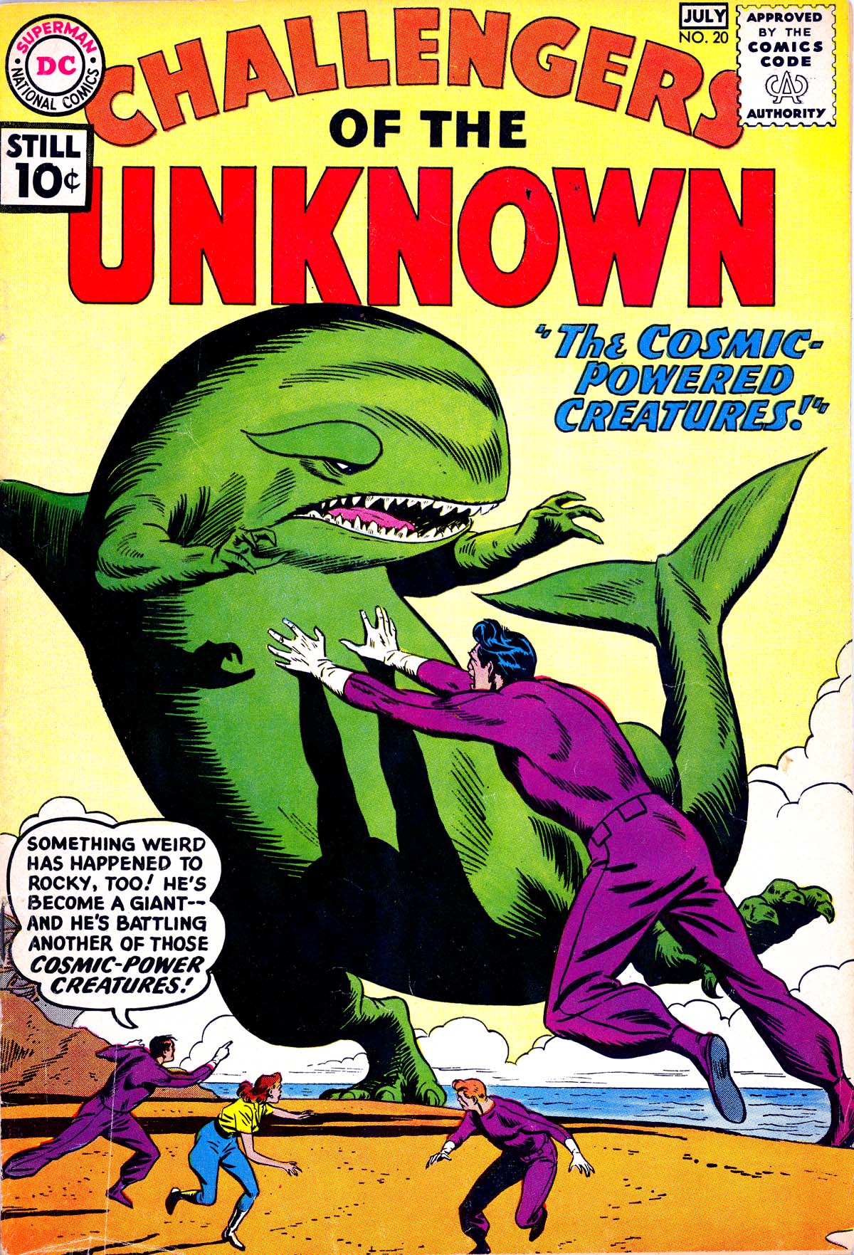 Challengers of the Unknown (1958) Issue #20 #20 - English 1