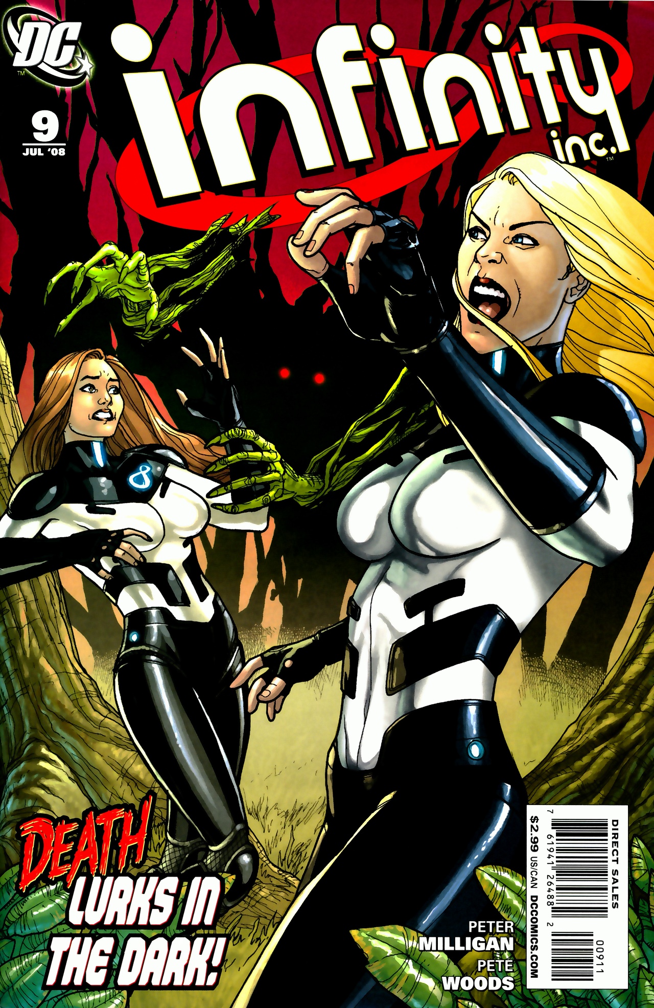 Read online Infinity Inc. (2007) comic -  Issue #9 - 1