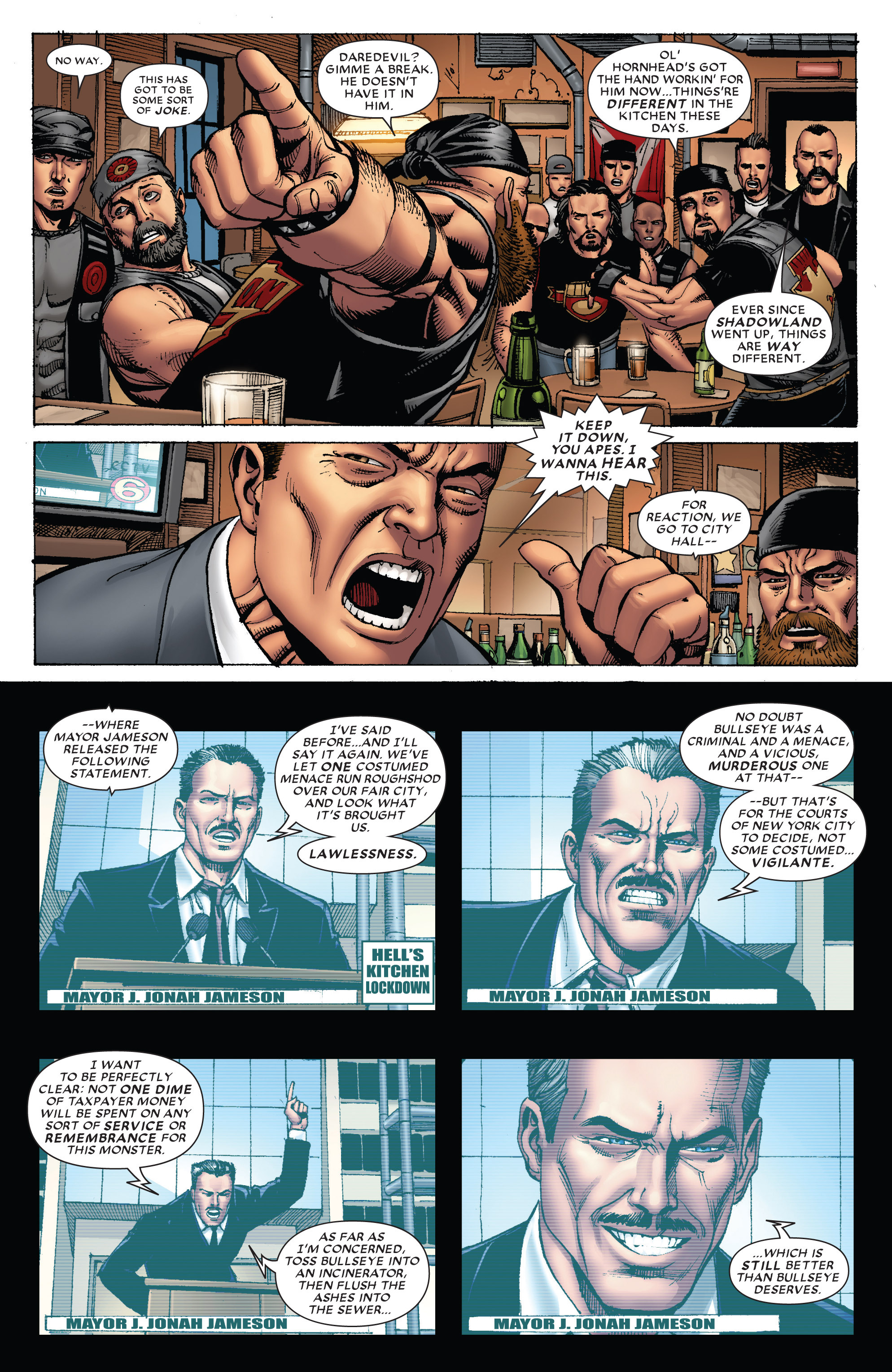 Read online Shadowland: Bullseye comic -  Issue # Full - 10