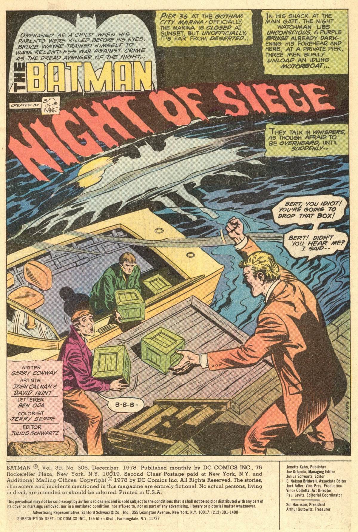Read online Batman (1940) comic -  Issue #306 - 3