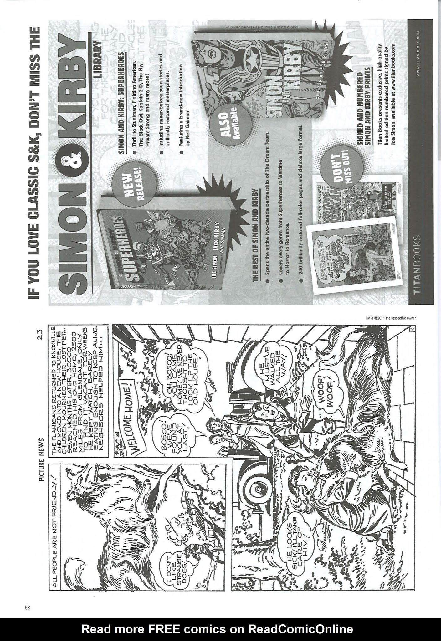 Read online The Jack Kirby Collector comic -  Issue #57 - 60