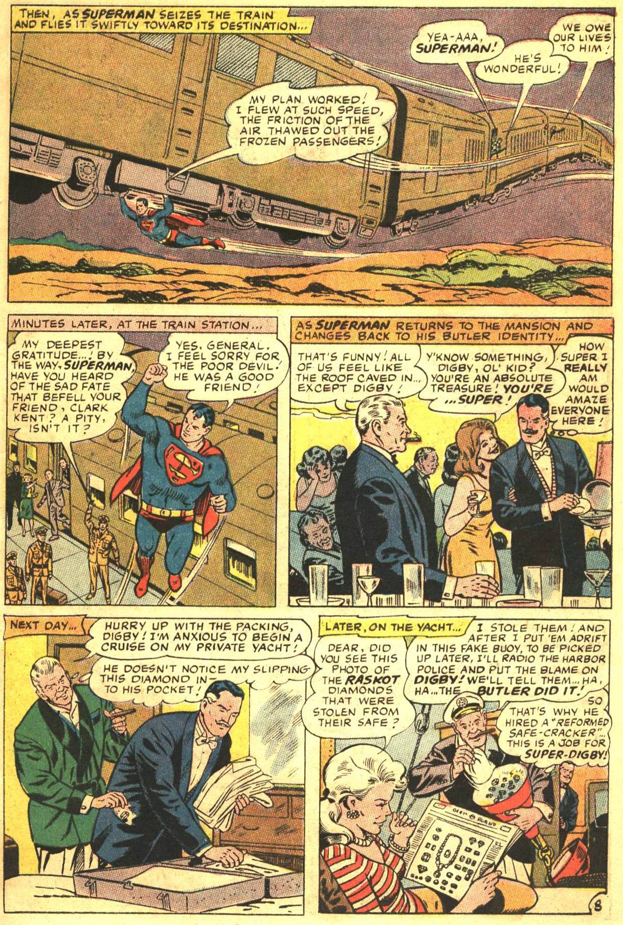 Read online Superman (1939) comic -  Issue #182 - 9