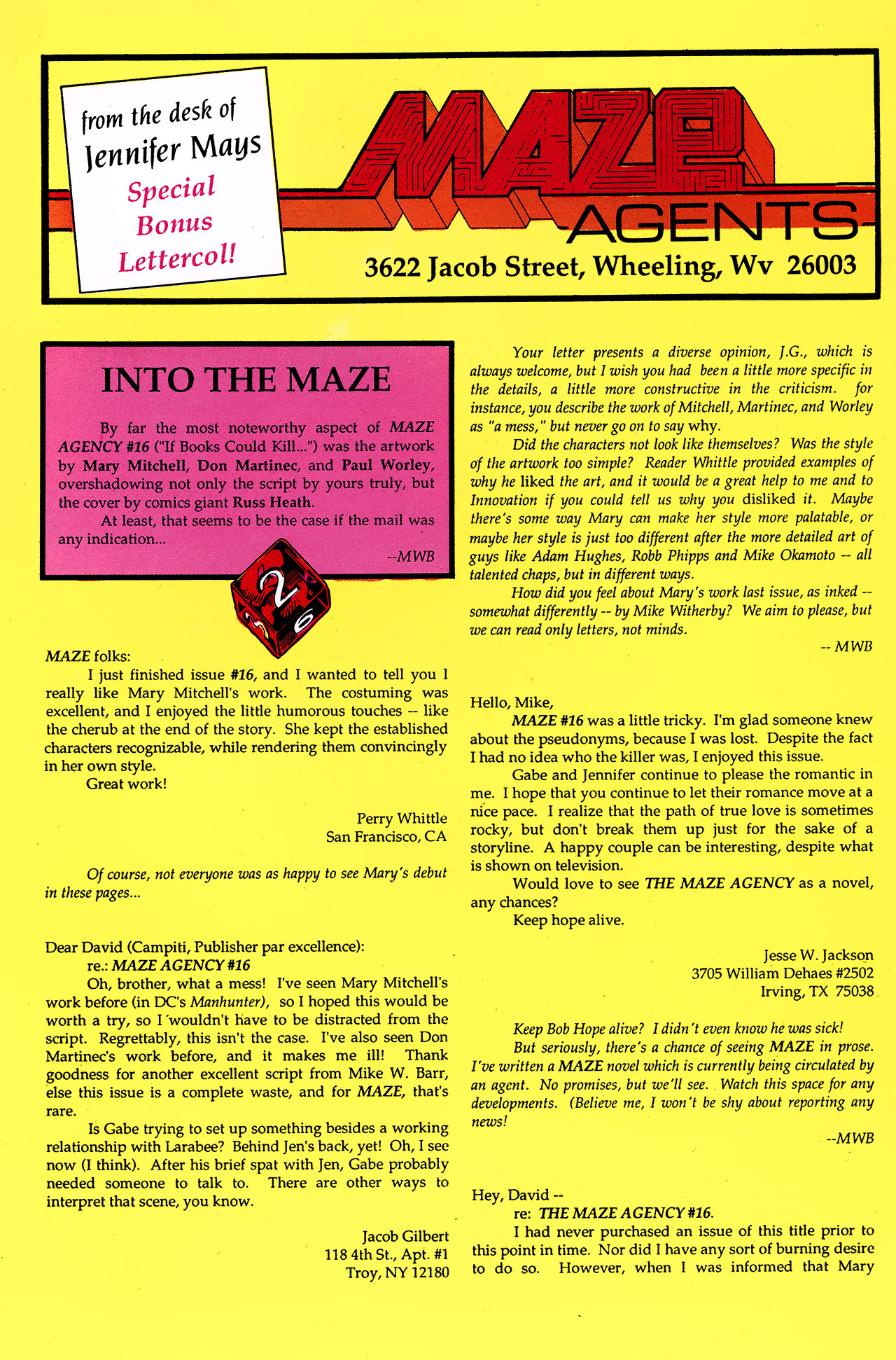 Read online Maze Agency (1989) comic -  Issue #22 - 25