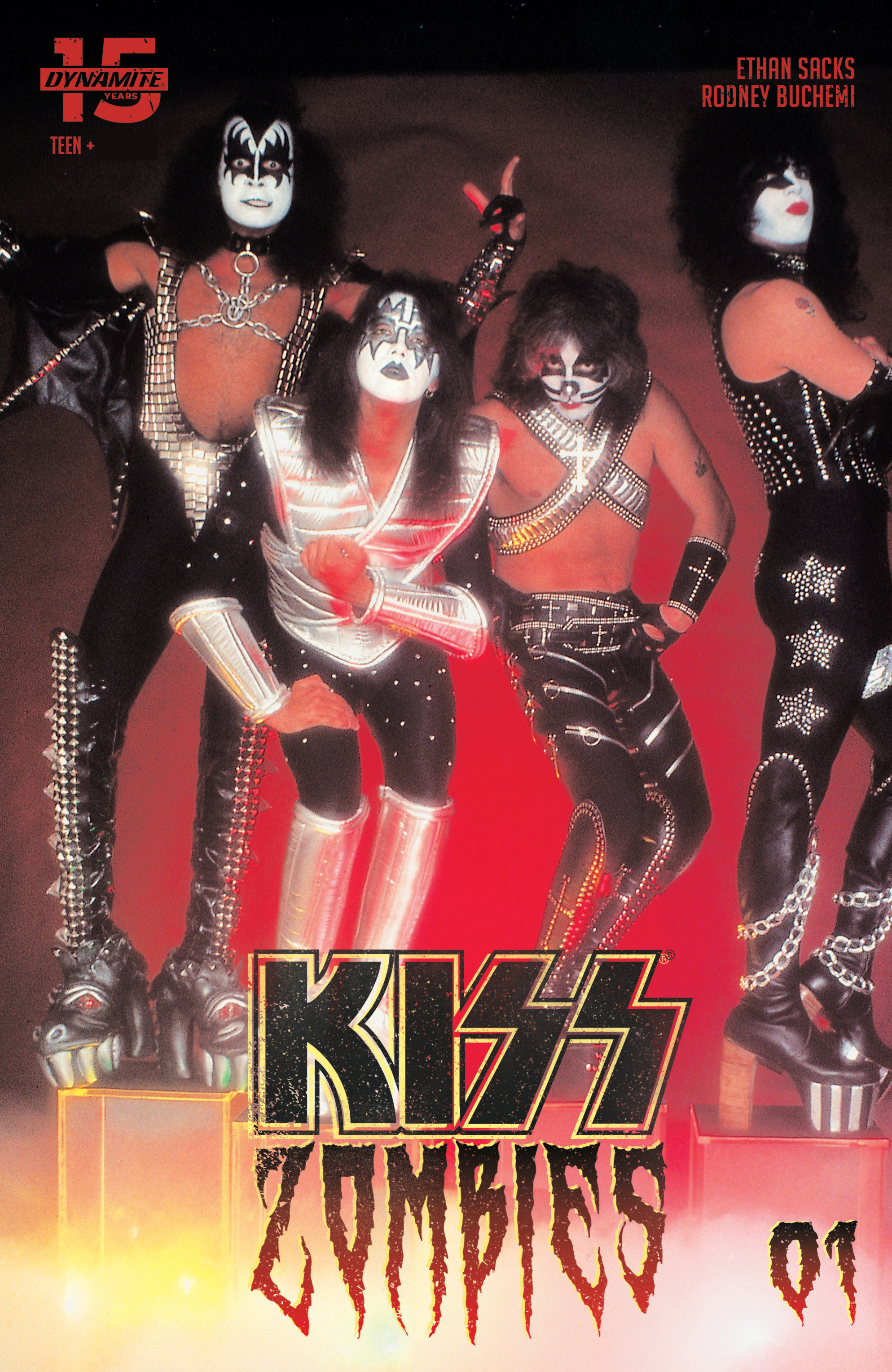 Read online Kiss: Zombies comic -  Issue #1 - 4