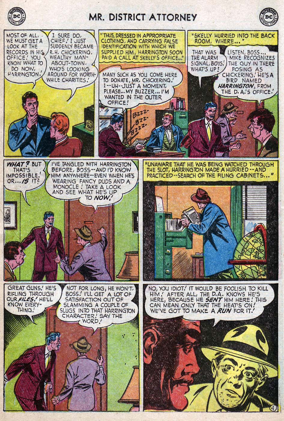 Read online Mr. District Attorney comic -  Issue #41 - 16
