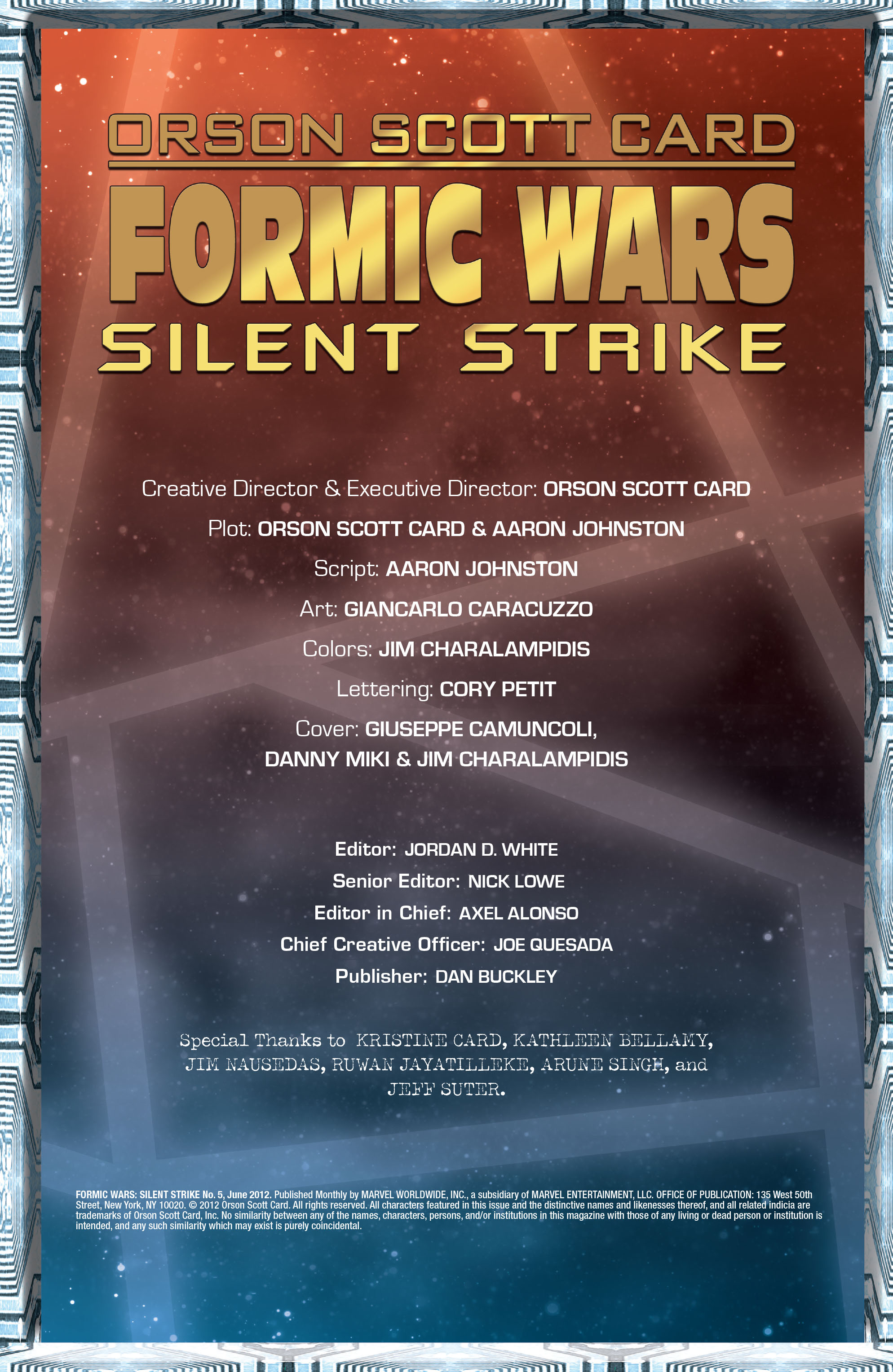 Read online Formic Wars: Silent Strike comic -  Issue #5 - 2