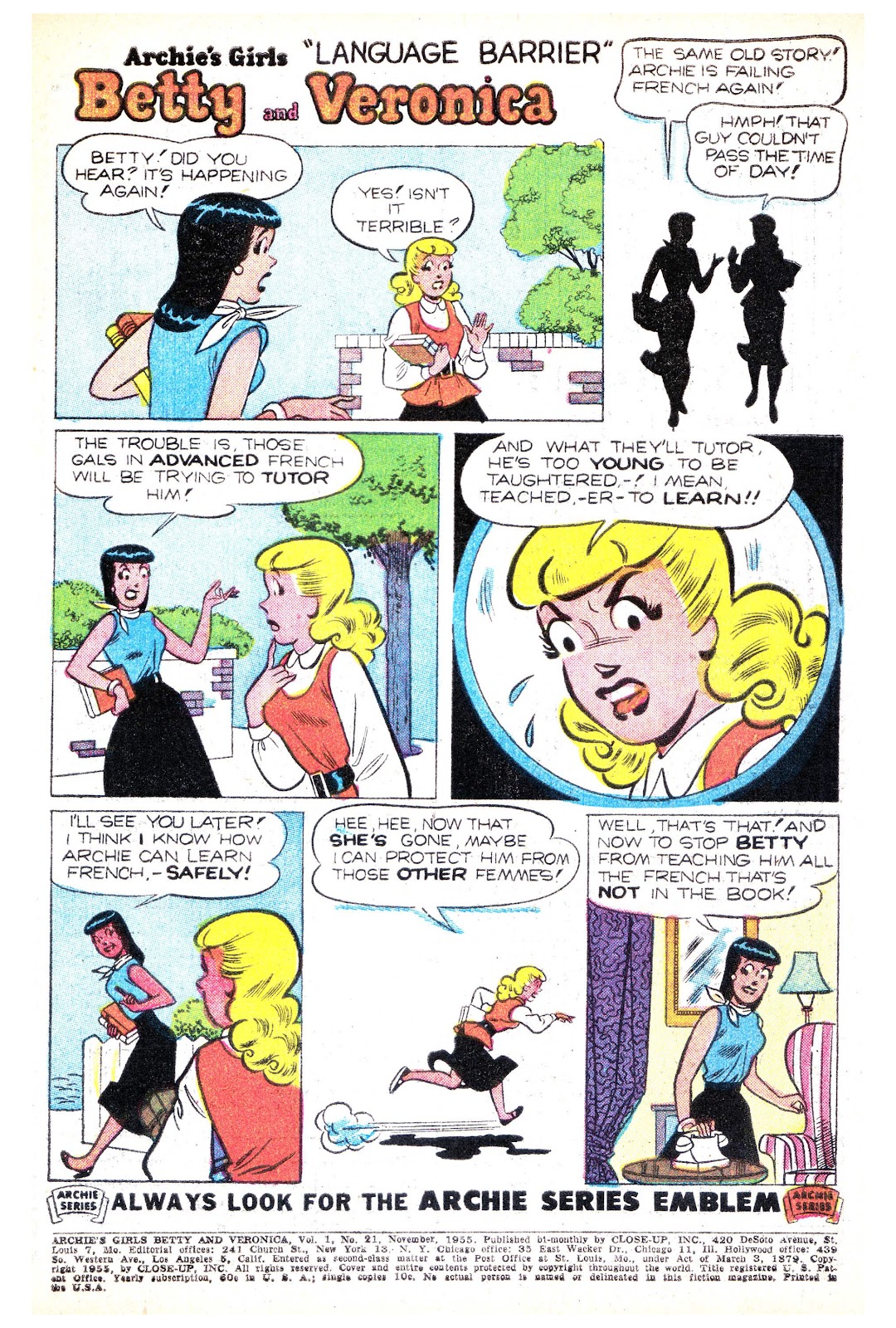 Archie's Girls Betty and Veronica issue 21 - Page 2
