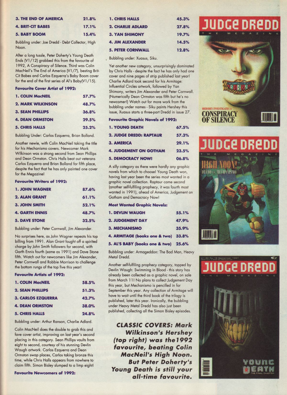 Read online Judge Dredd: The Megazine (vol. 2) comic -  Issue #25 - 25
