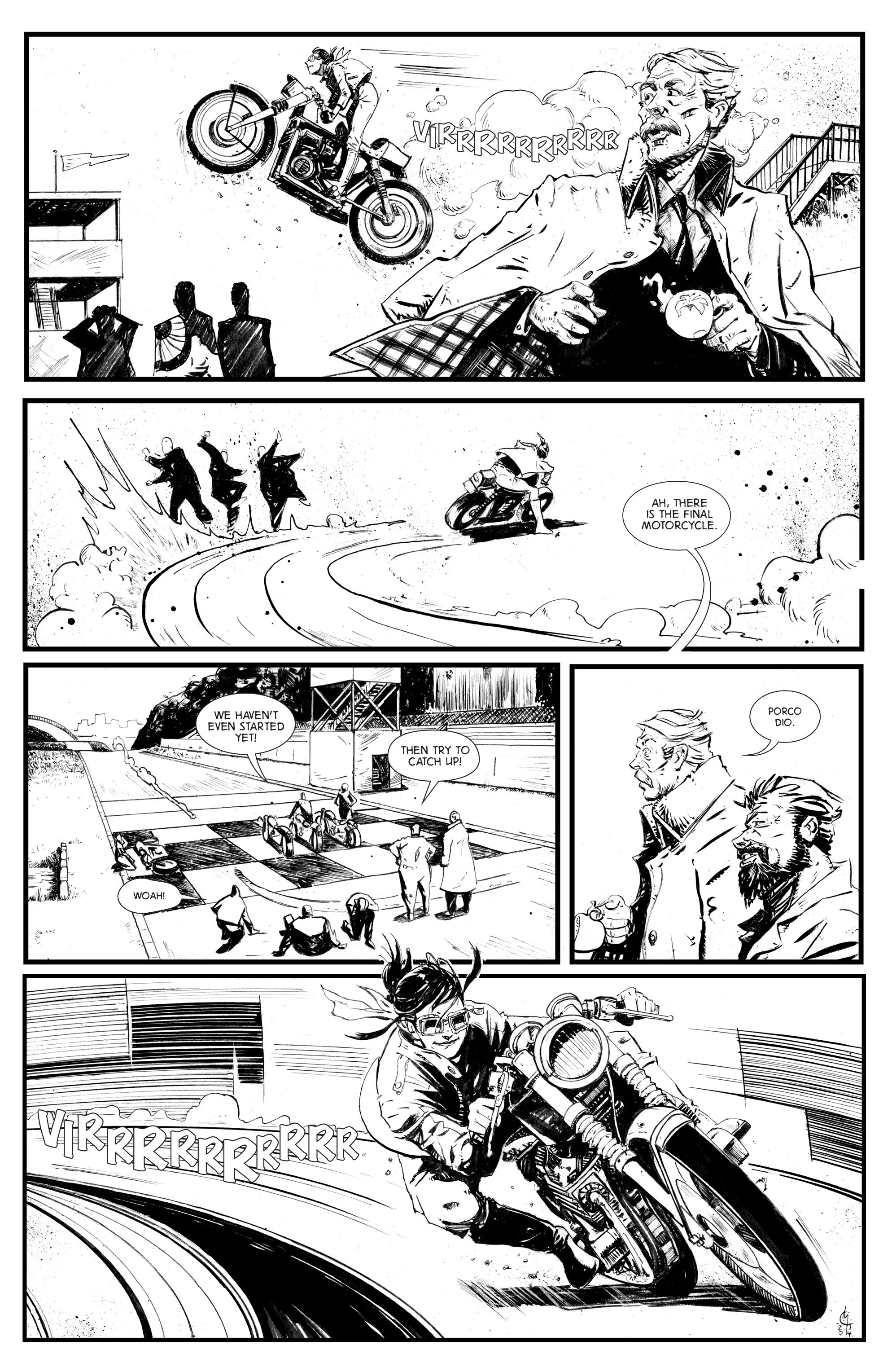 Read online Cafe Racer comic -  Issue # TPB - 38