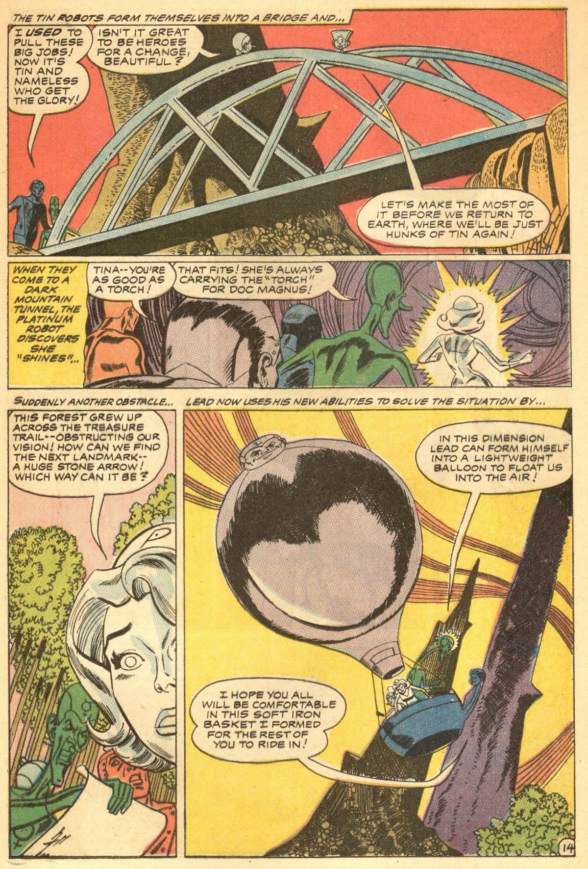 Read online Metal Men (1963) comic -  Issue #30 - 17