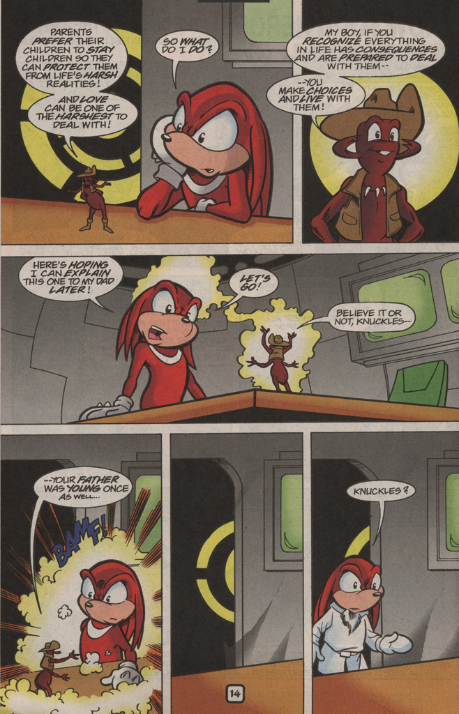 Read online Knuckles the Echidna comic -  Issue #26 - 20