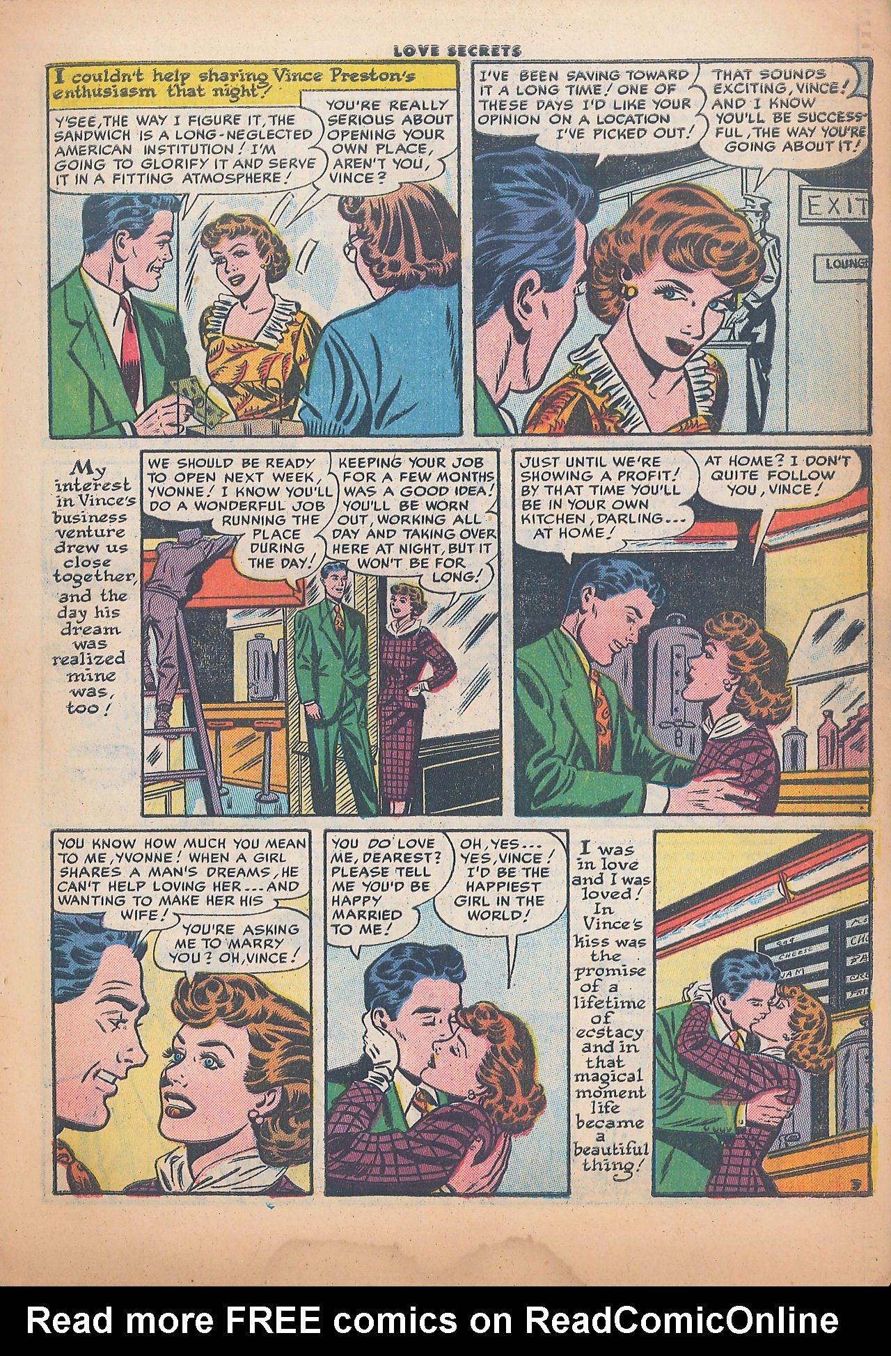 Read online Love Secrets (1953) comic -  Issue #49 - 5