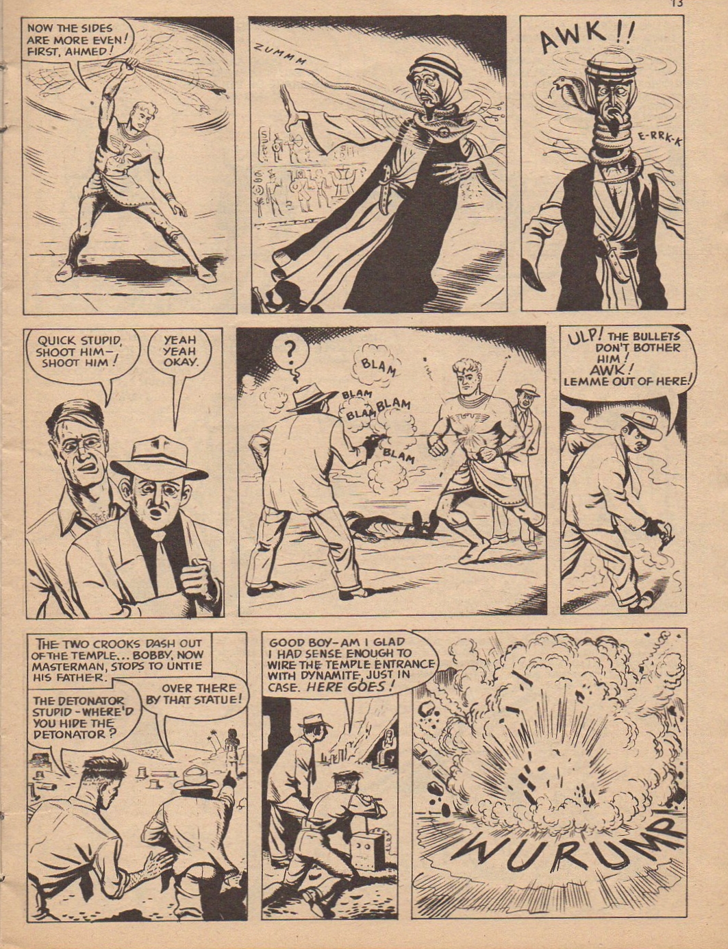 Read online Masterman Comic comic -  Issue #1 - 13