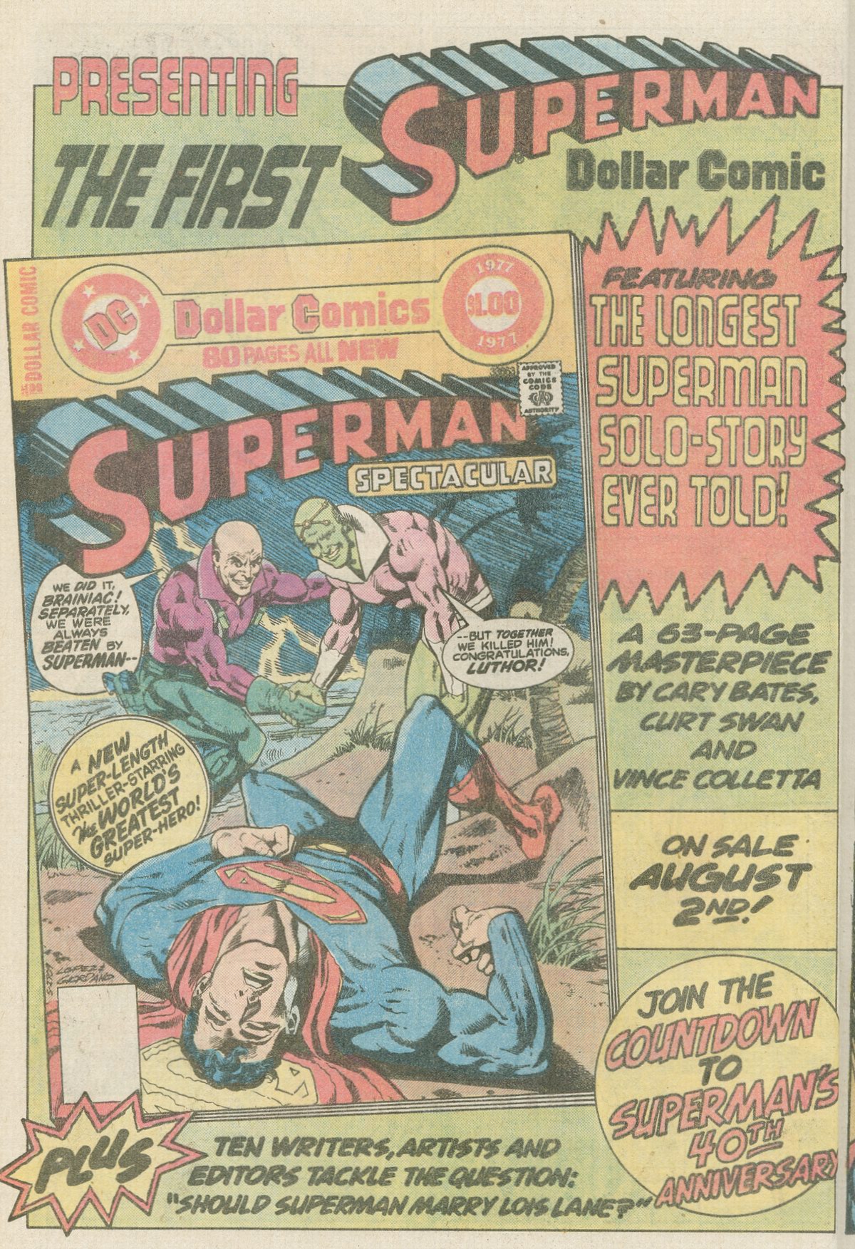 Read online The Superman Family comic -  Issue #186 - 32