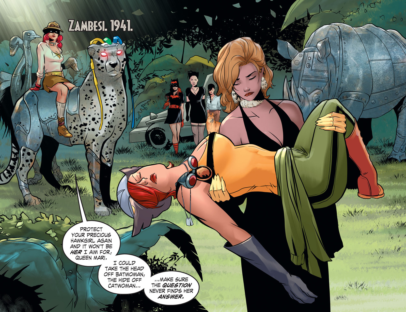 Read online DC Comics: Bombshells comic -  Issue #65 - 3