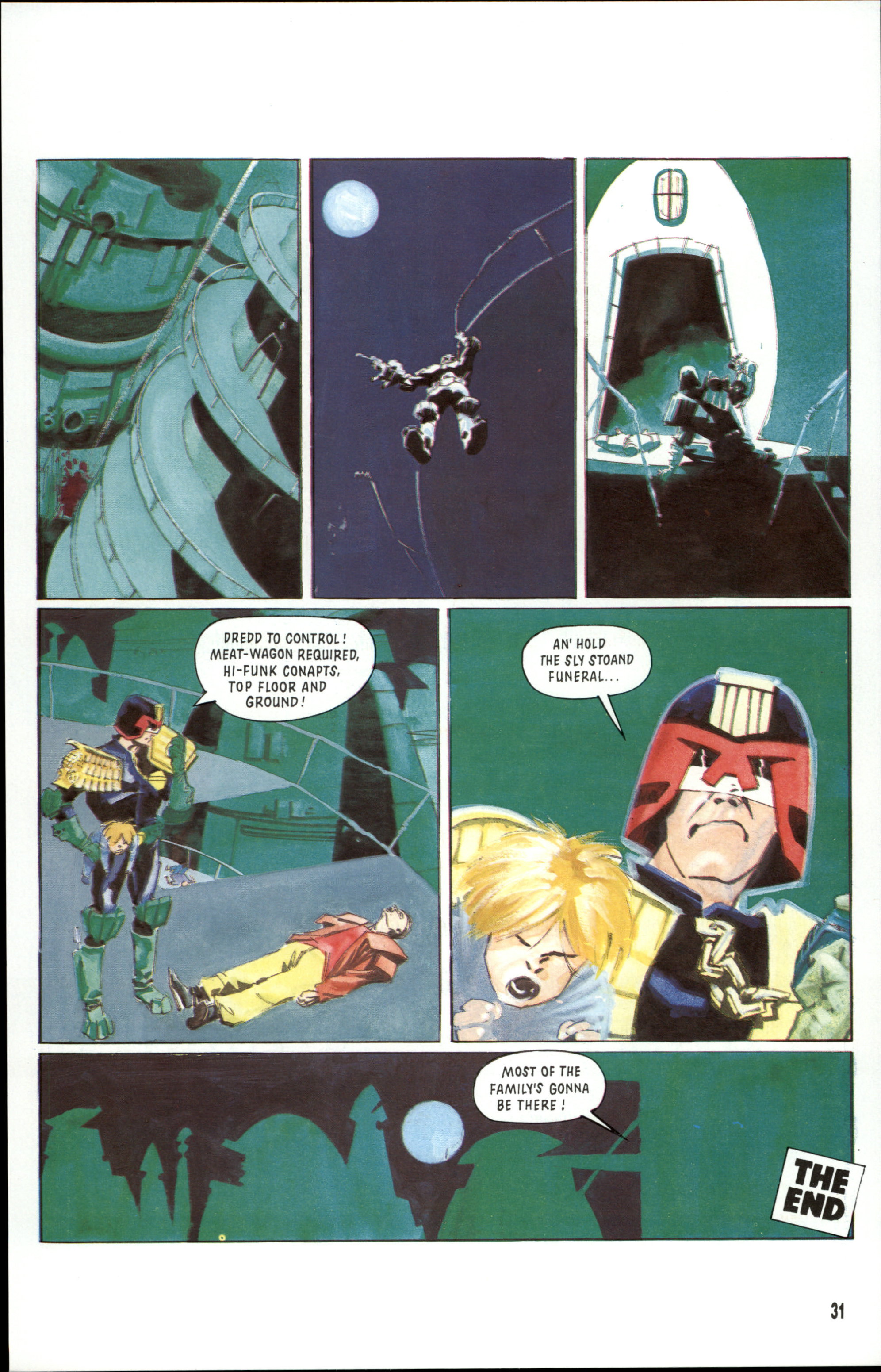 Read online Dredd Rules! comic -  Issue #11 - 33