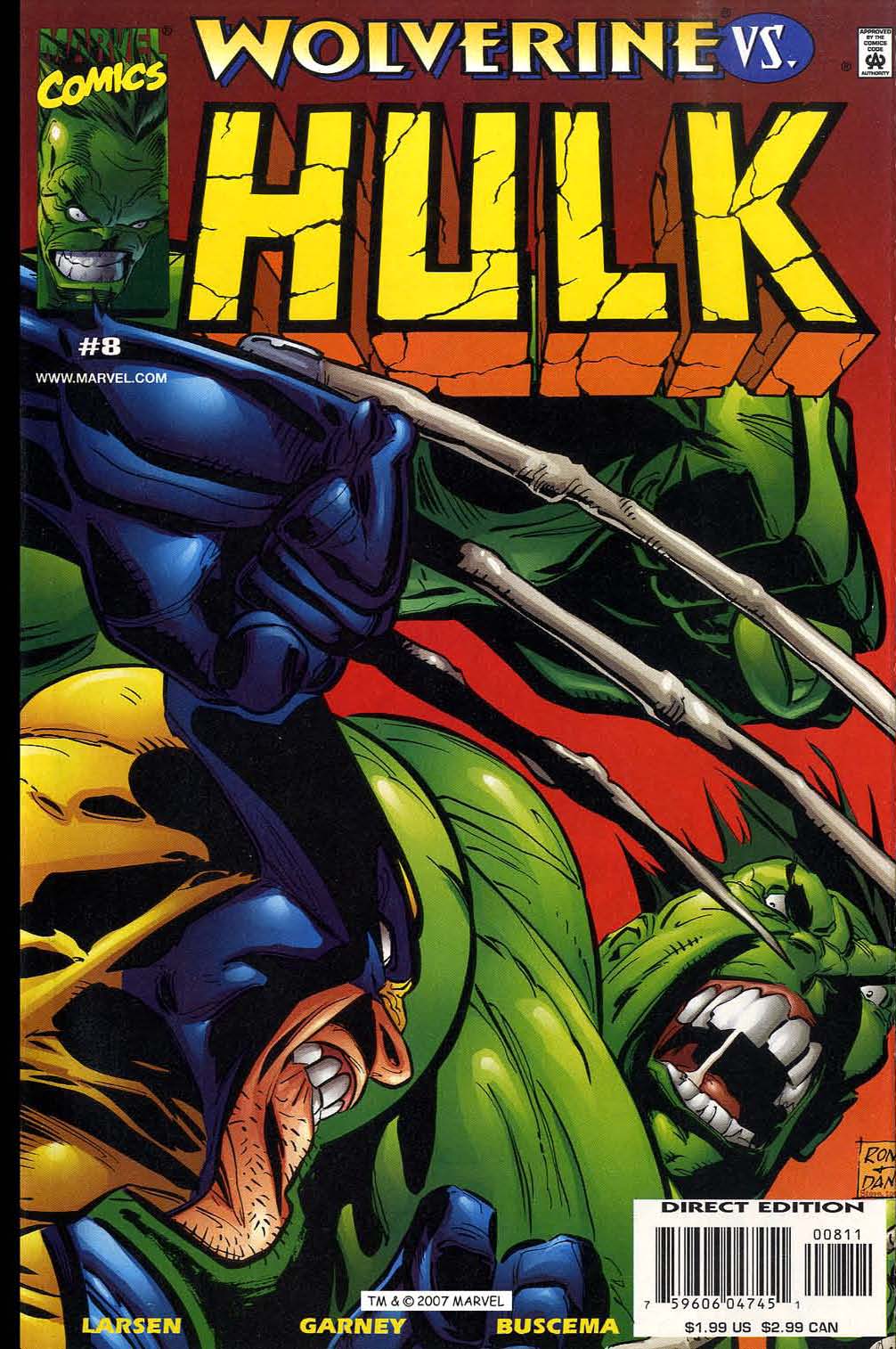 Hulk (1999) 8 Page 0