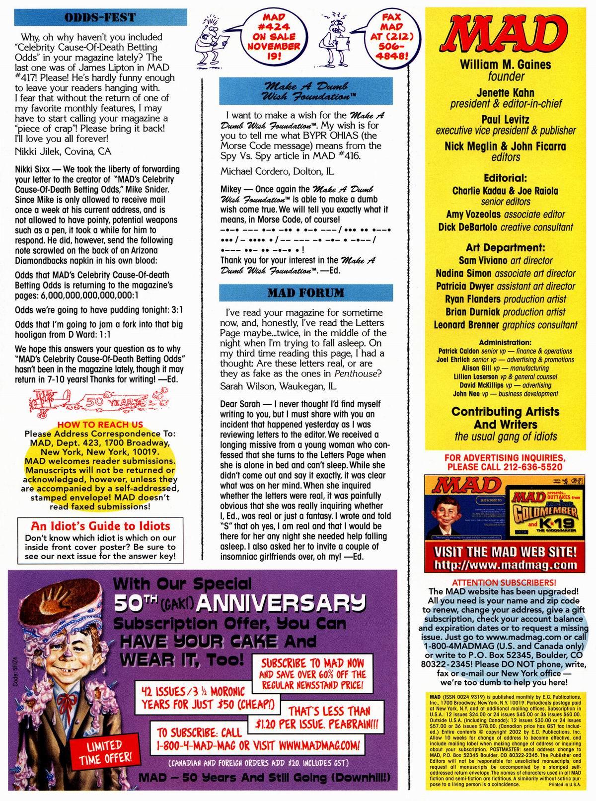 Read online MAD comic -  Issue #423 - 9