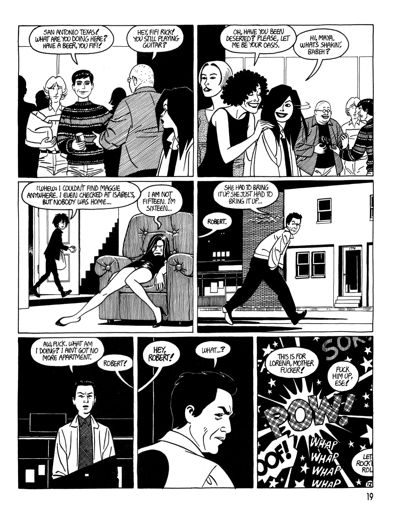 Read online Love and Rockets (1982) comic -  Issue #34 - 21