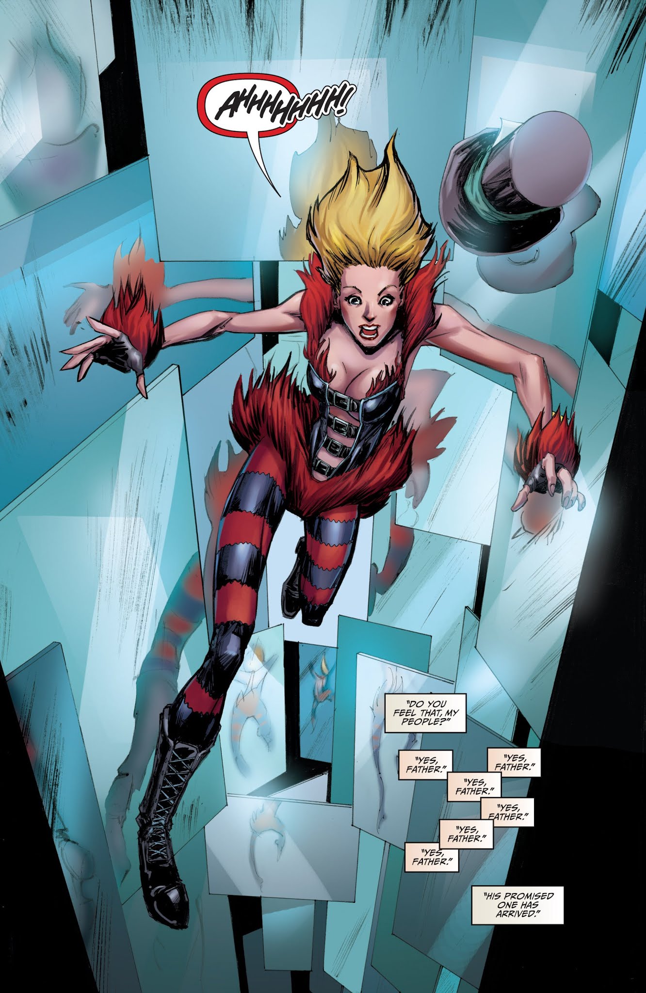 Read online Grimm Fairy Tales presents Wonderland: Asylum comic -  Issue #1 - 4