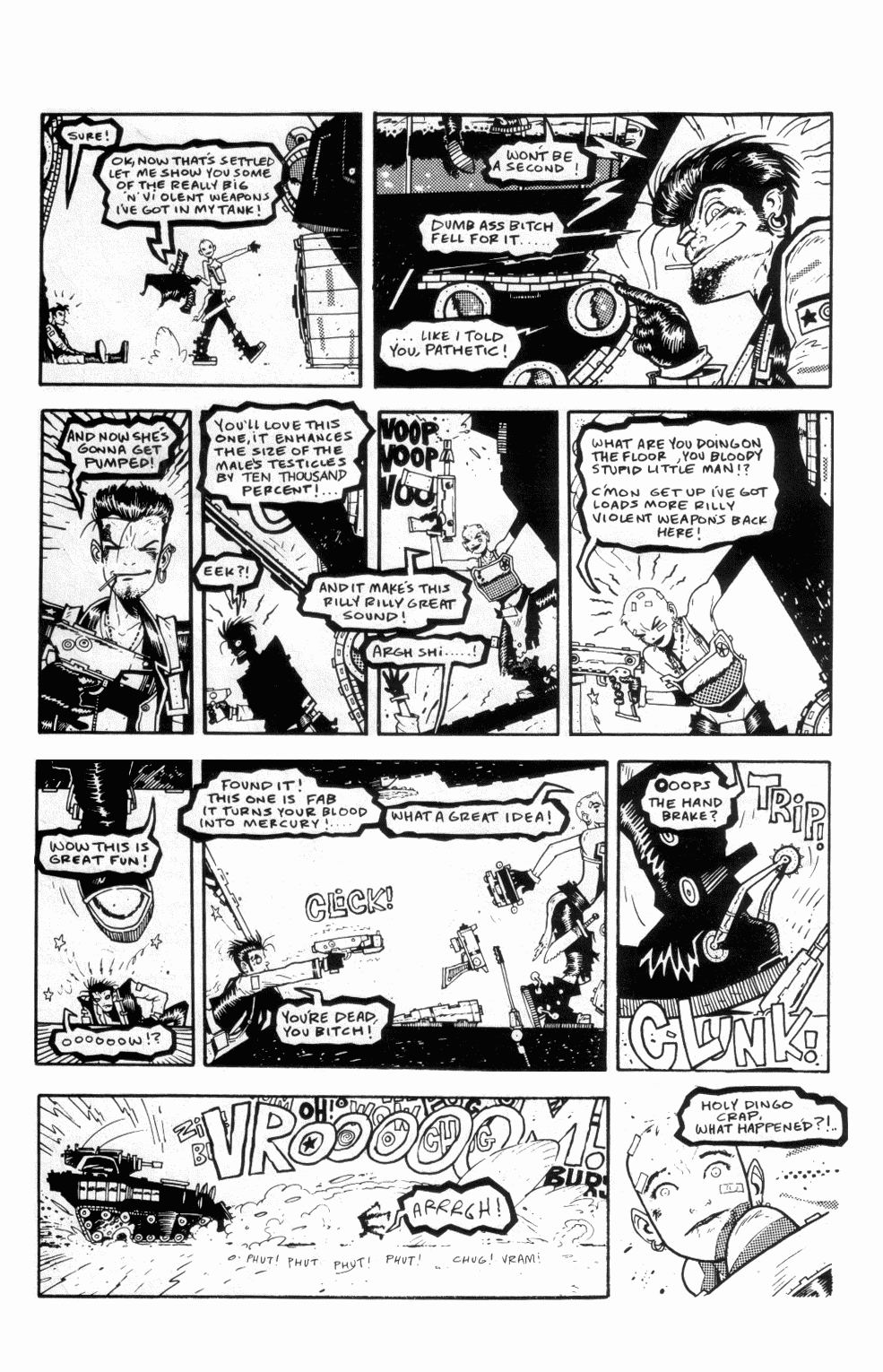 Read online Tank Girl (1991) comic -  Issue #1 - 18
