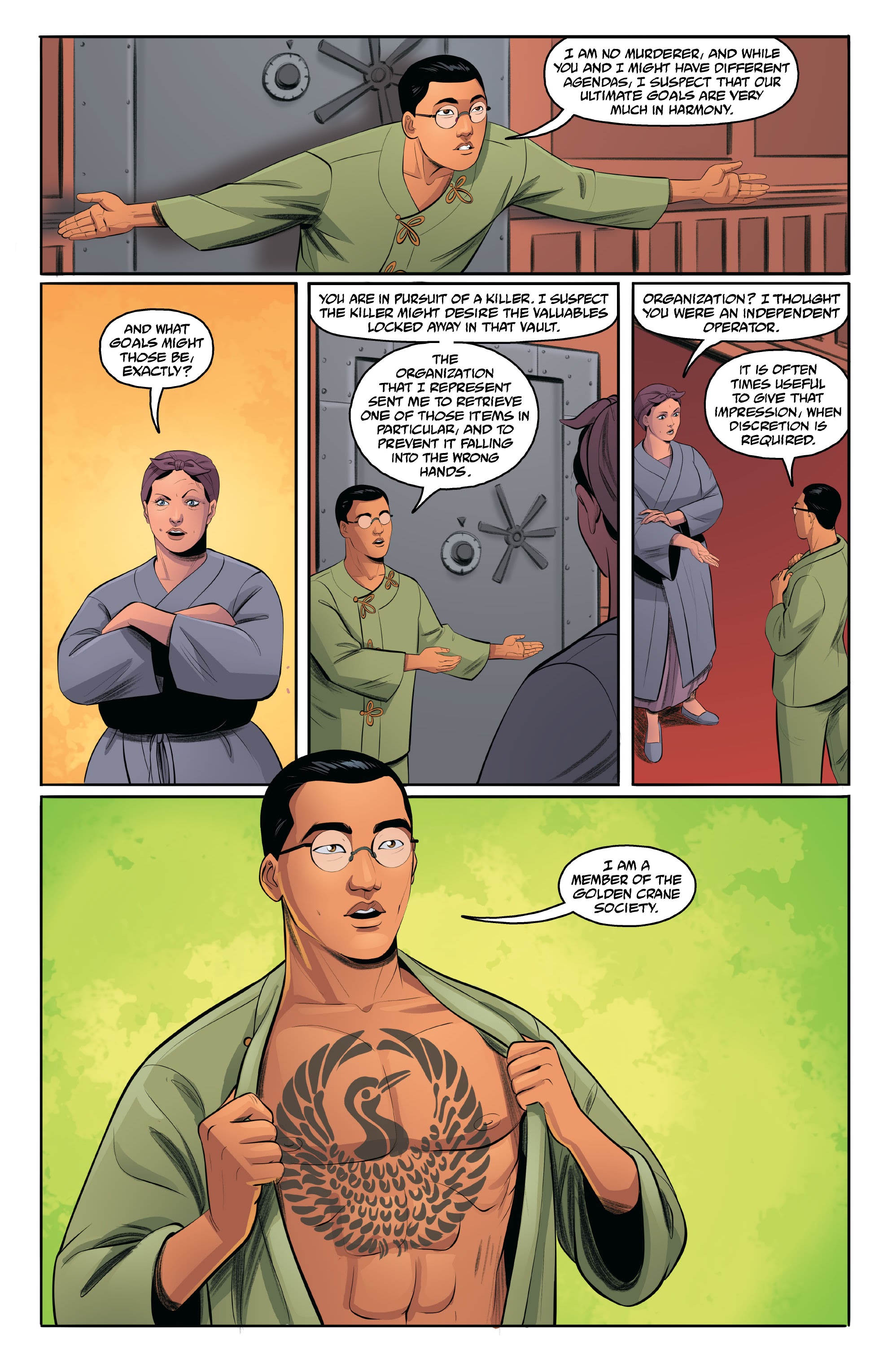 Read online The House of Lost Horizons: A Sarah Jewell Mystery comic -  Issue #4 - 4