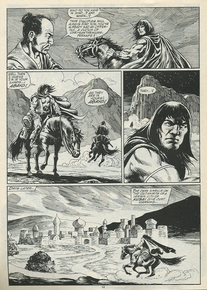 Read online The Savage Sword Of Conan comic -  Issue #184 - 14