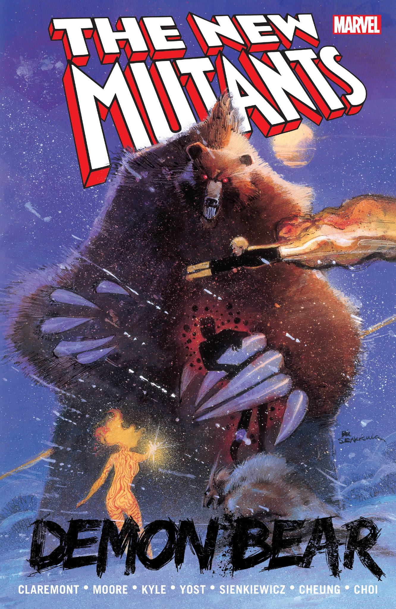 Read online The New Mutants: Demon Bear comic -  Issue # TPB - 1
