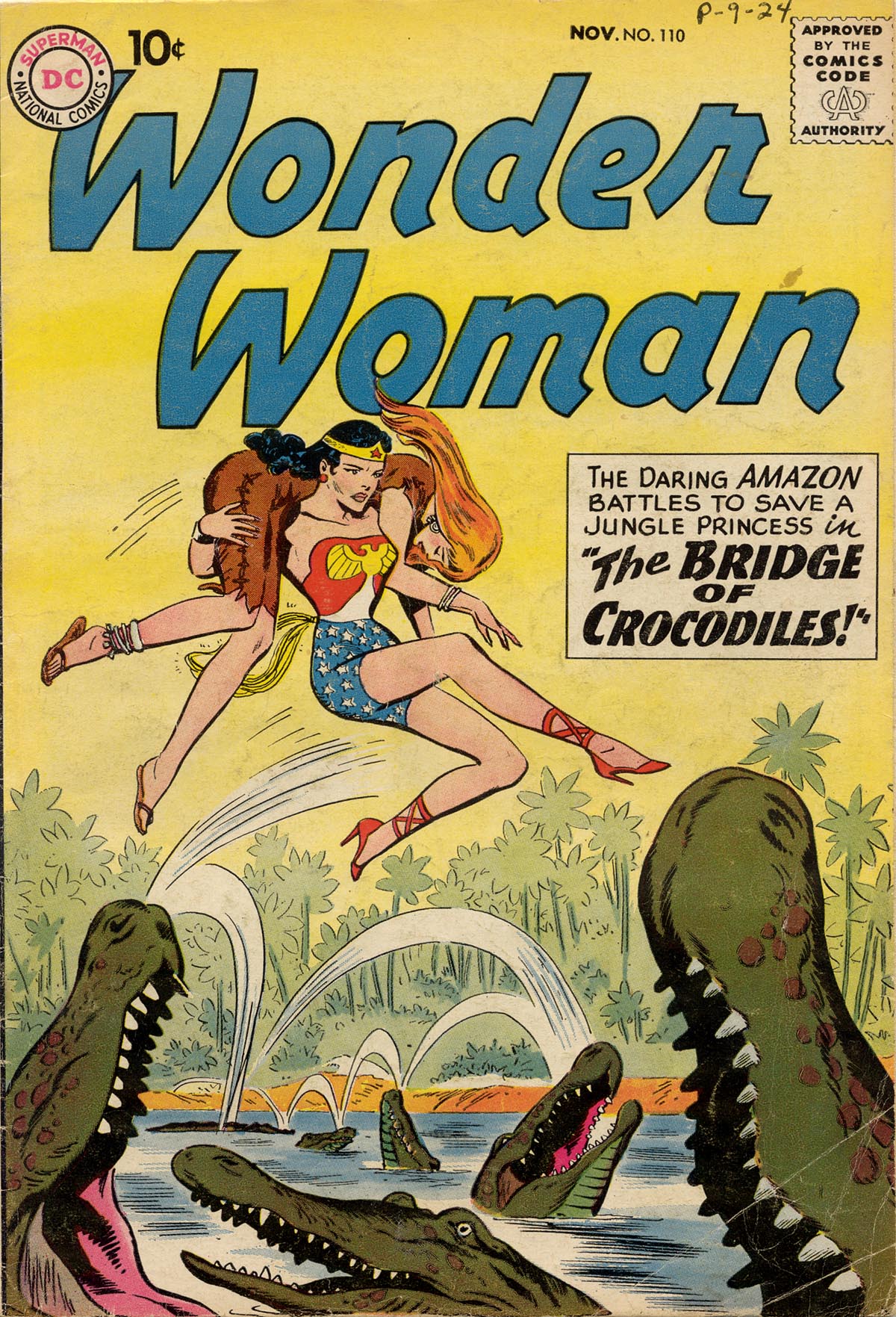Read online Wonder Woman (1942) comic -  Issue #110 - 1