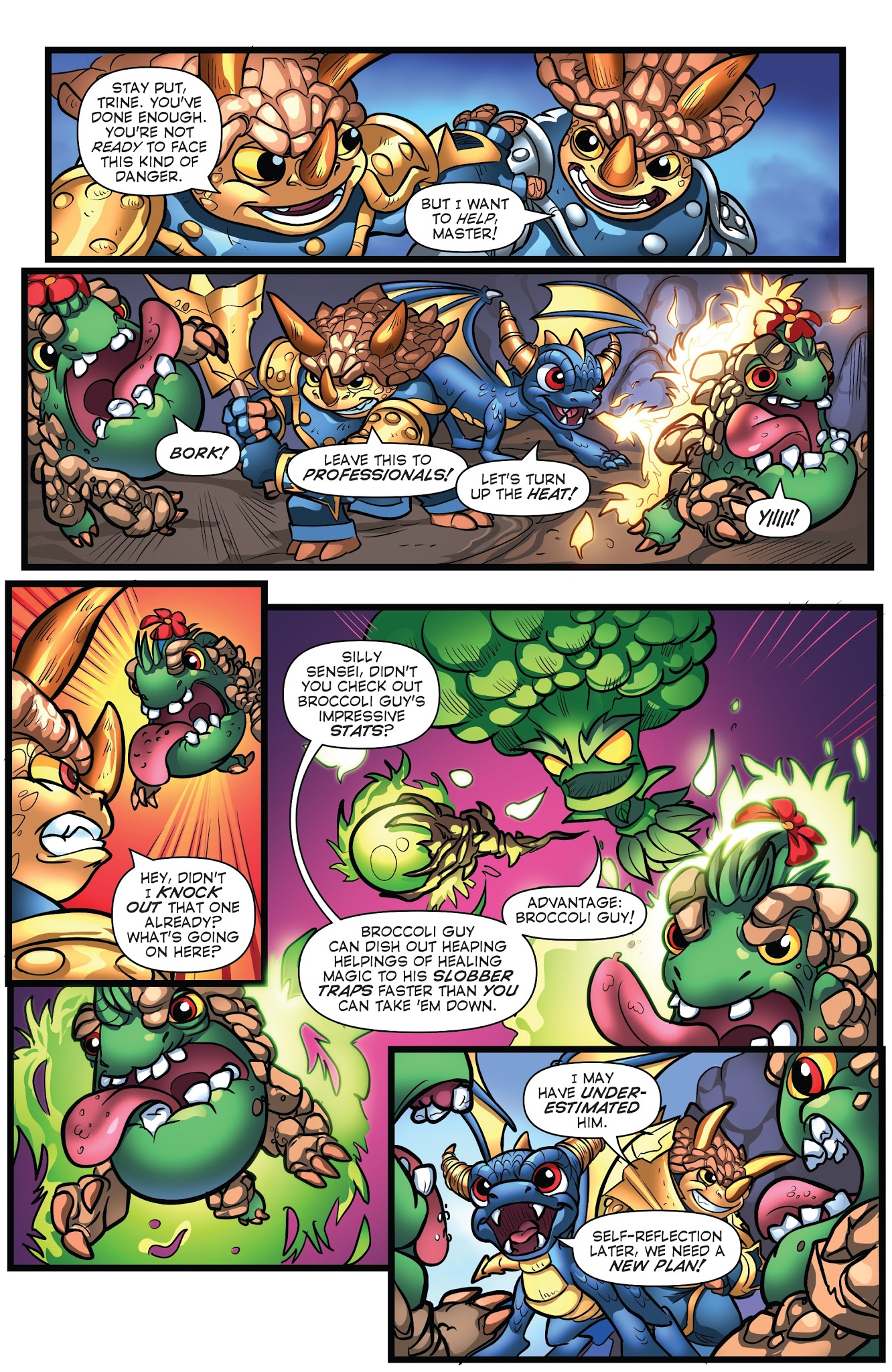 Read online Skylanders Quarterly-Spyro & Friends: Goldslinger comic -  Issue # Full - 29