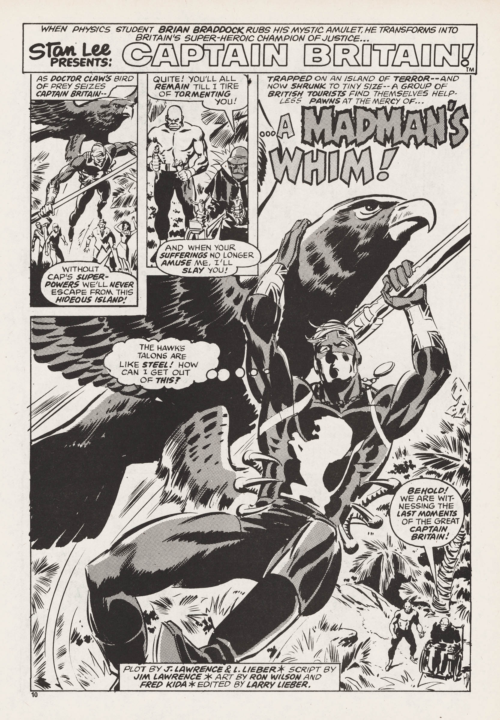 Read online Super Spider-Man and Captain Britain comic -  Issue #241 - 10