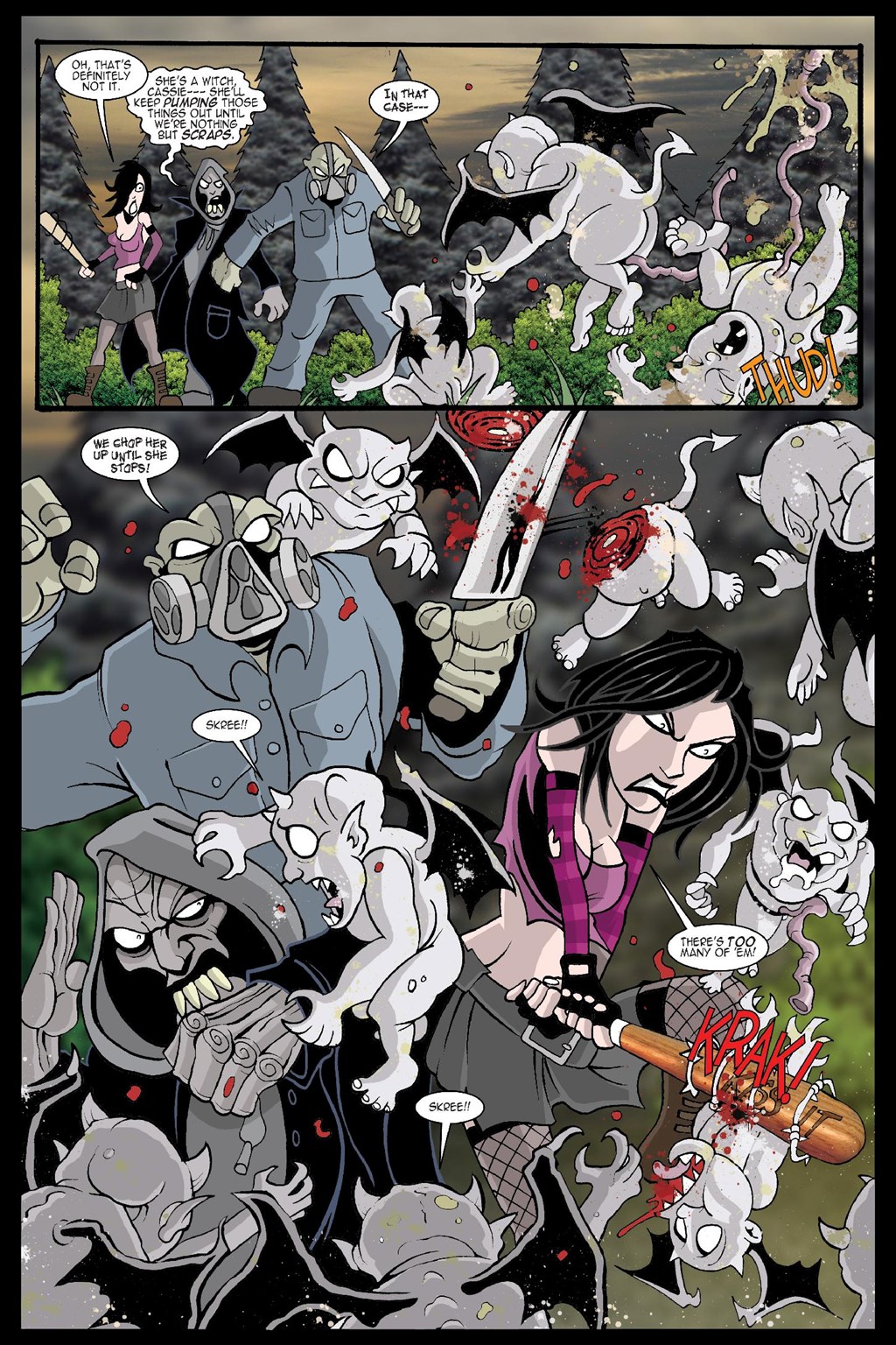 Read online Hack/Slash Deluxe comic -  Issue # TPB 3 (Part 5) - 56