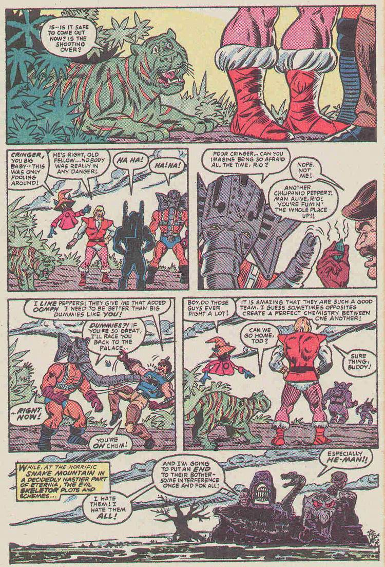Read online Masters of the Universe (1986) comic -  Issue #4 - 6
