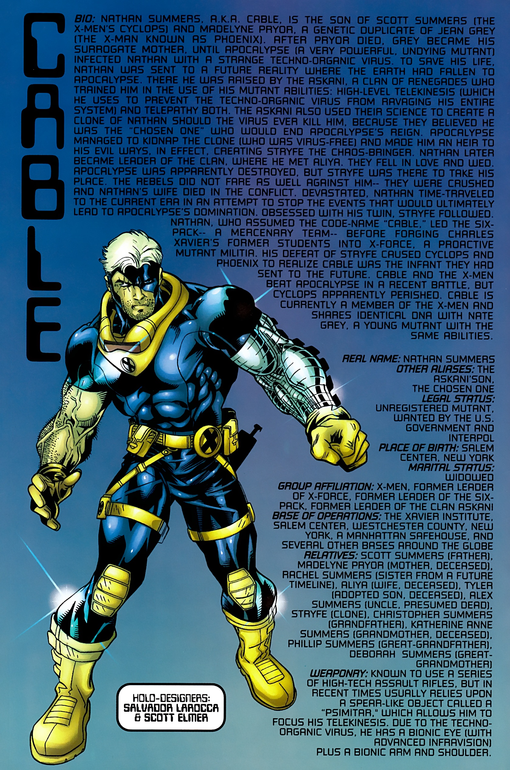 Read online X-Men: Declassified comic -  Issue # Full - 22