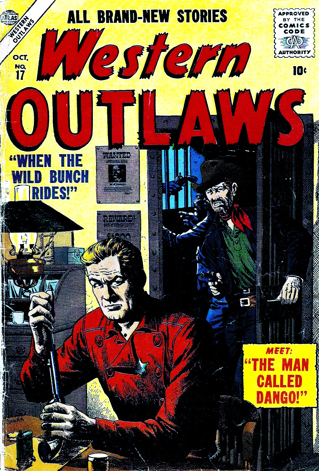 Read online Western Outlaws (1954) comic -  Issue #17 - 1